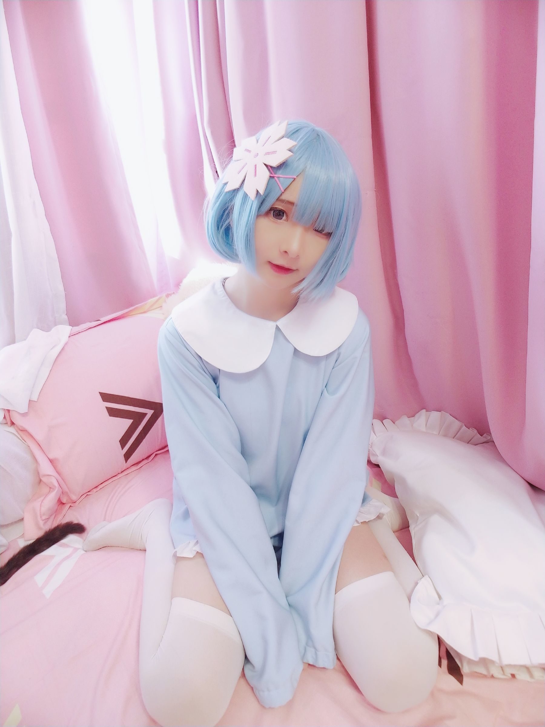 二次元美女古川kagura – 蕾姆幼年 [25P]