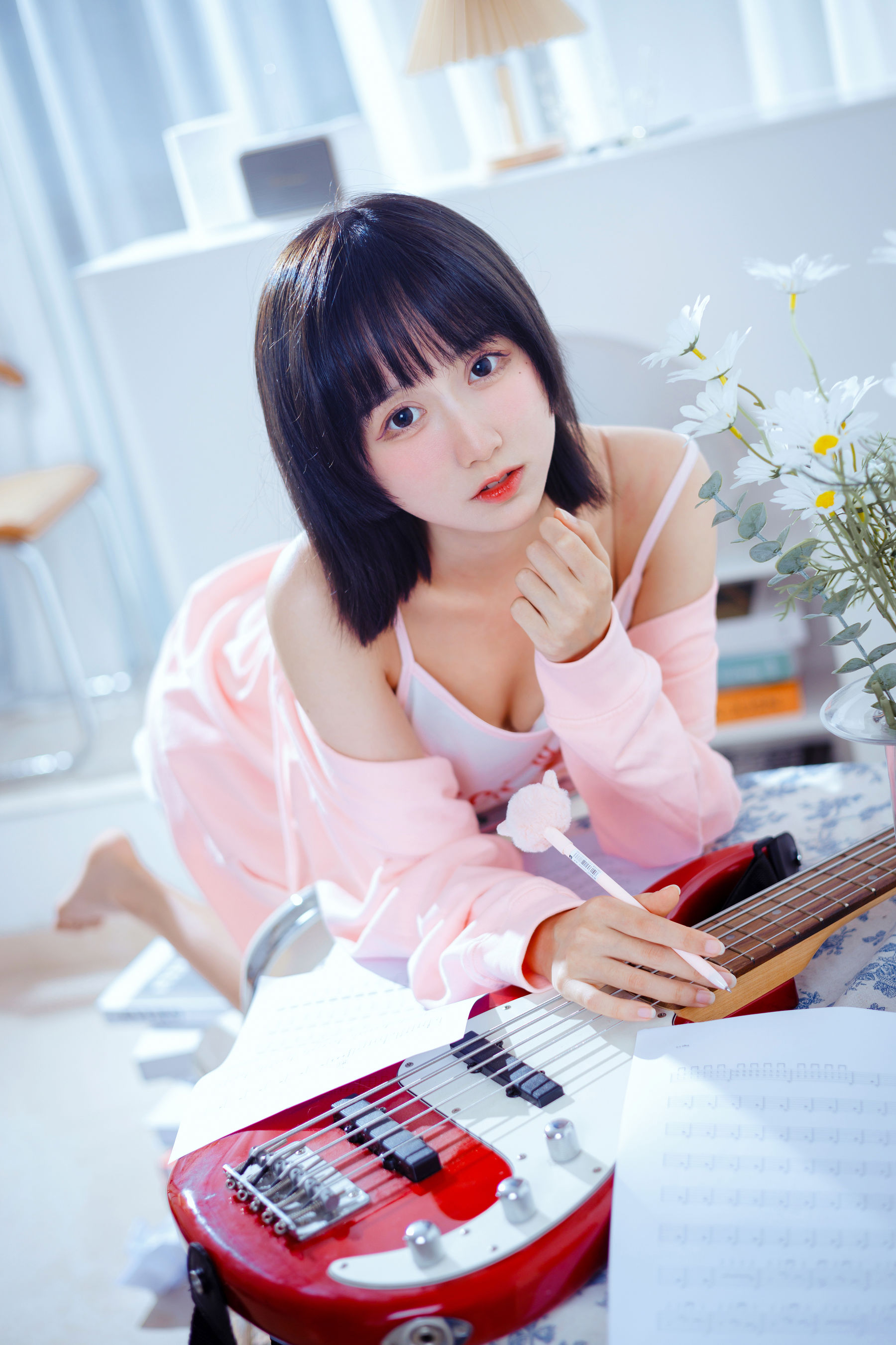 萌系小姐姐木绵绵OwO – 贝斯与妹妹 [53P]