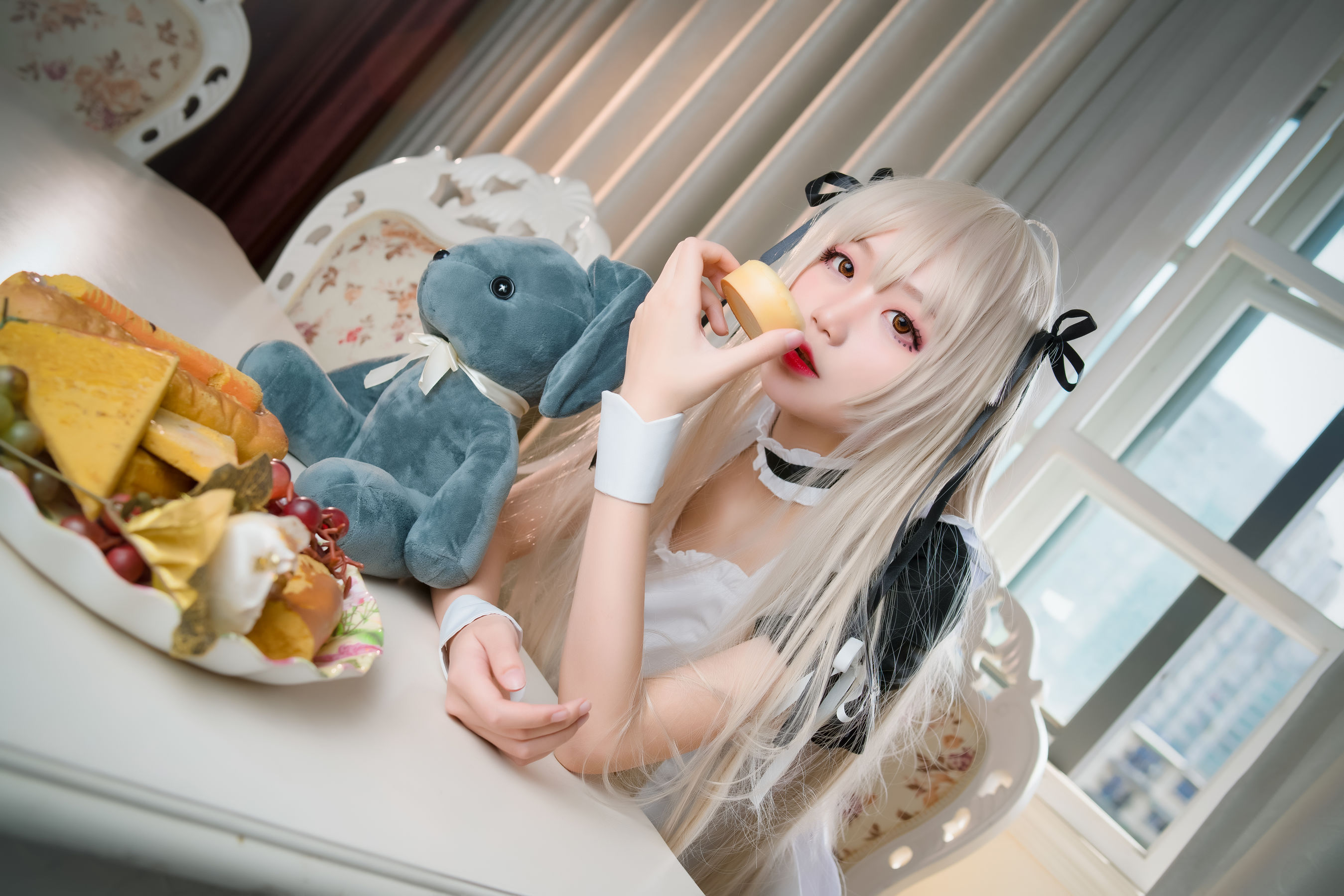 清纯少女五更百鬼 穹妹女仆 [15P]