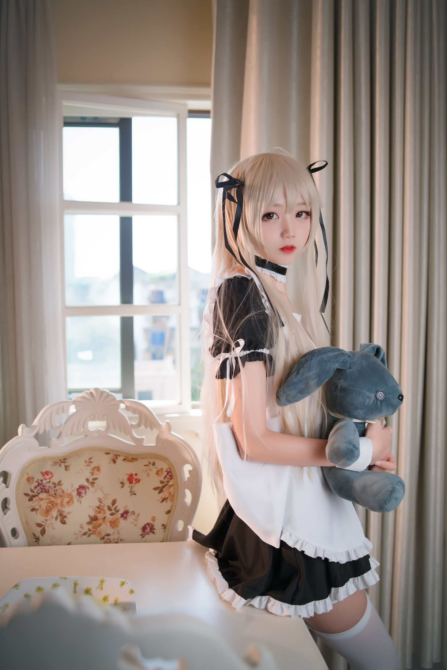 清纯少女五更百鬼 穹妹女仆 [15P]