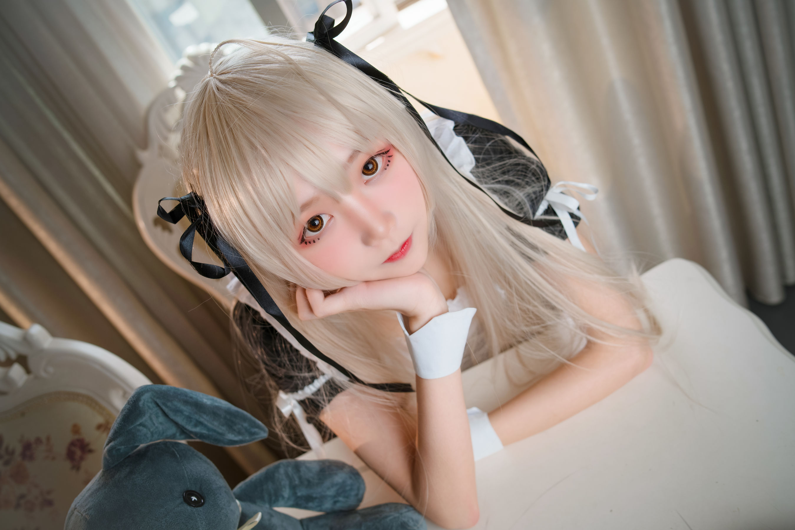 清纯少女五更百鬼 穹妹女仆 [15P]