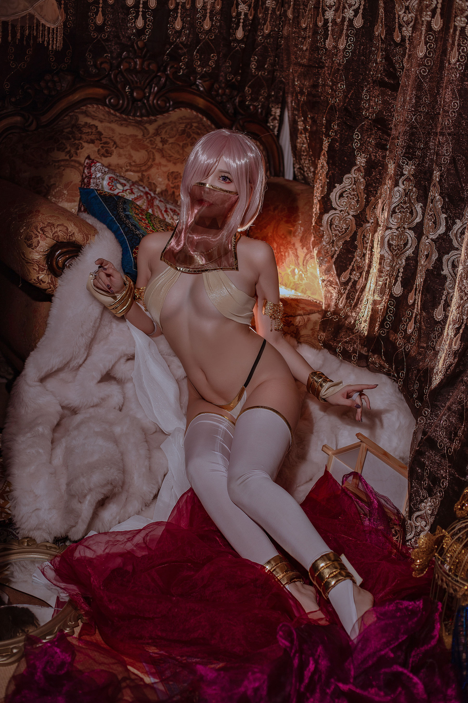 人气Coser二佐Nisa – fate玛修舞娘 [39P]