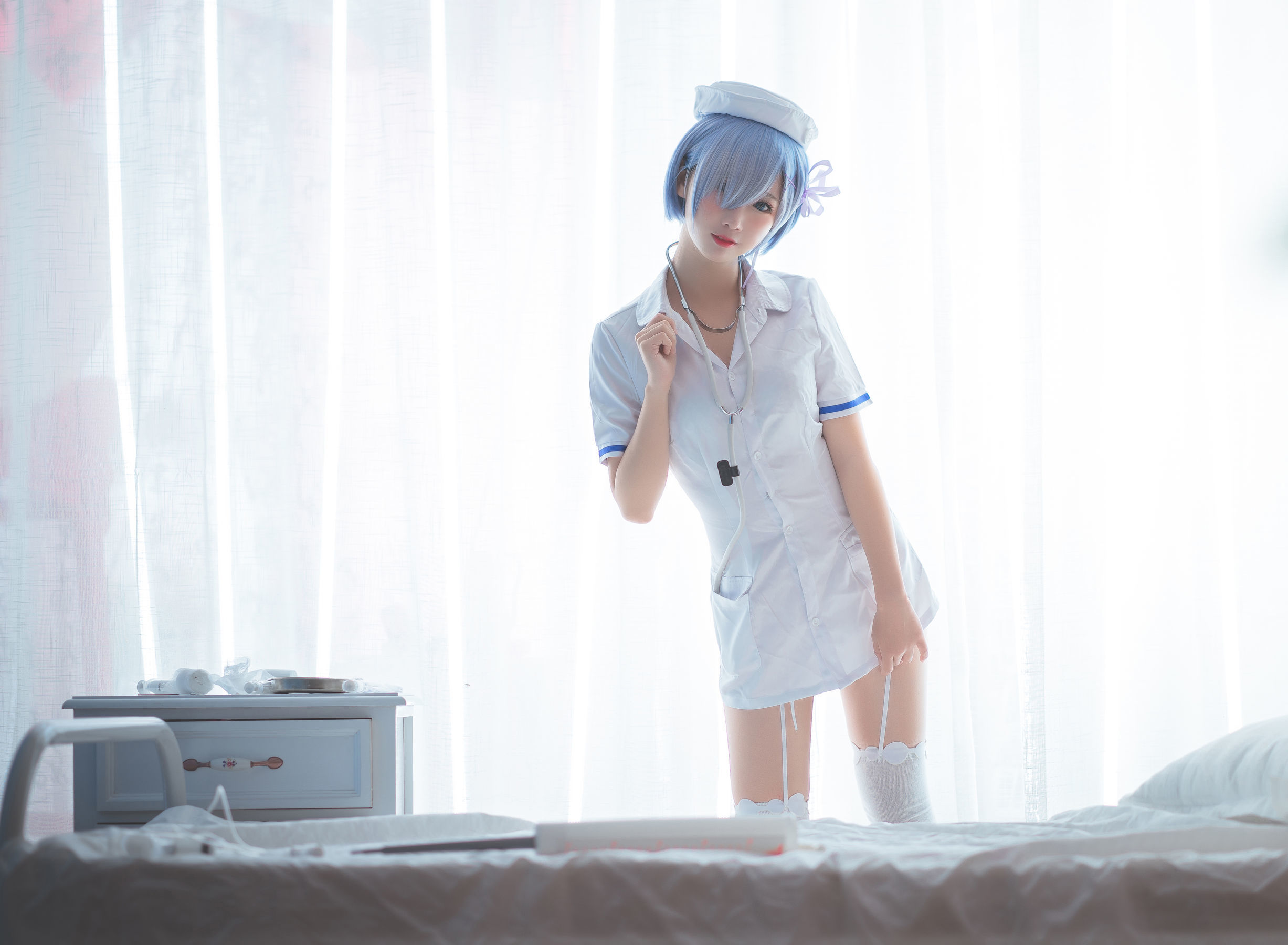 [萝莉COS] 面饼仙儿 – 蕾姆 [18P]