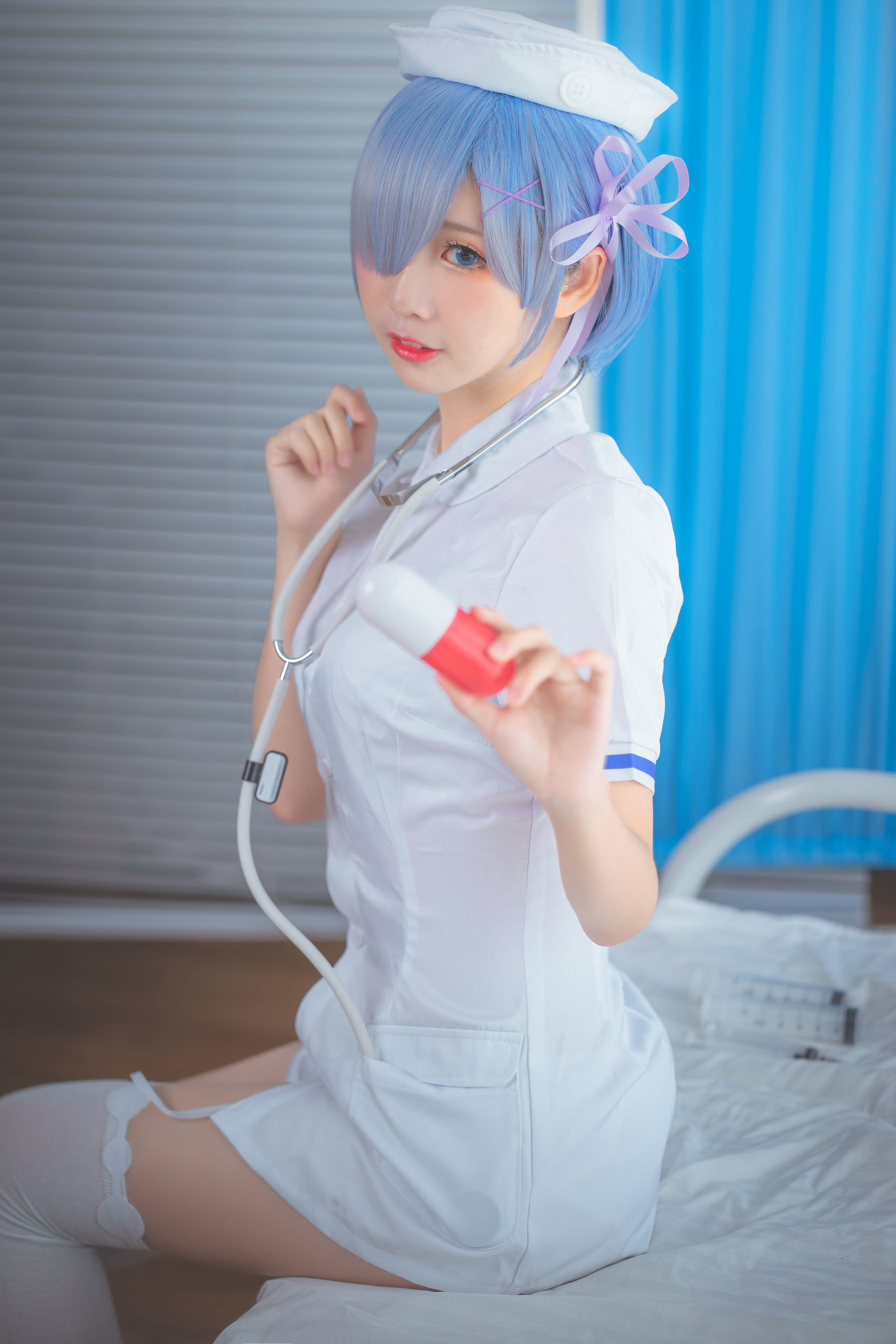 [萝莉COS] 面饼仙儿 – 蕾姆 [18P]