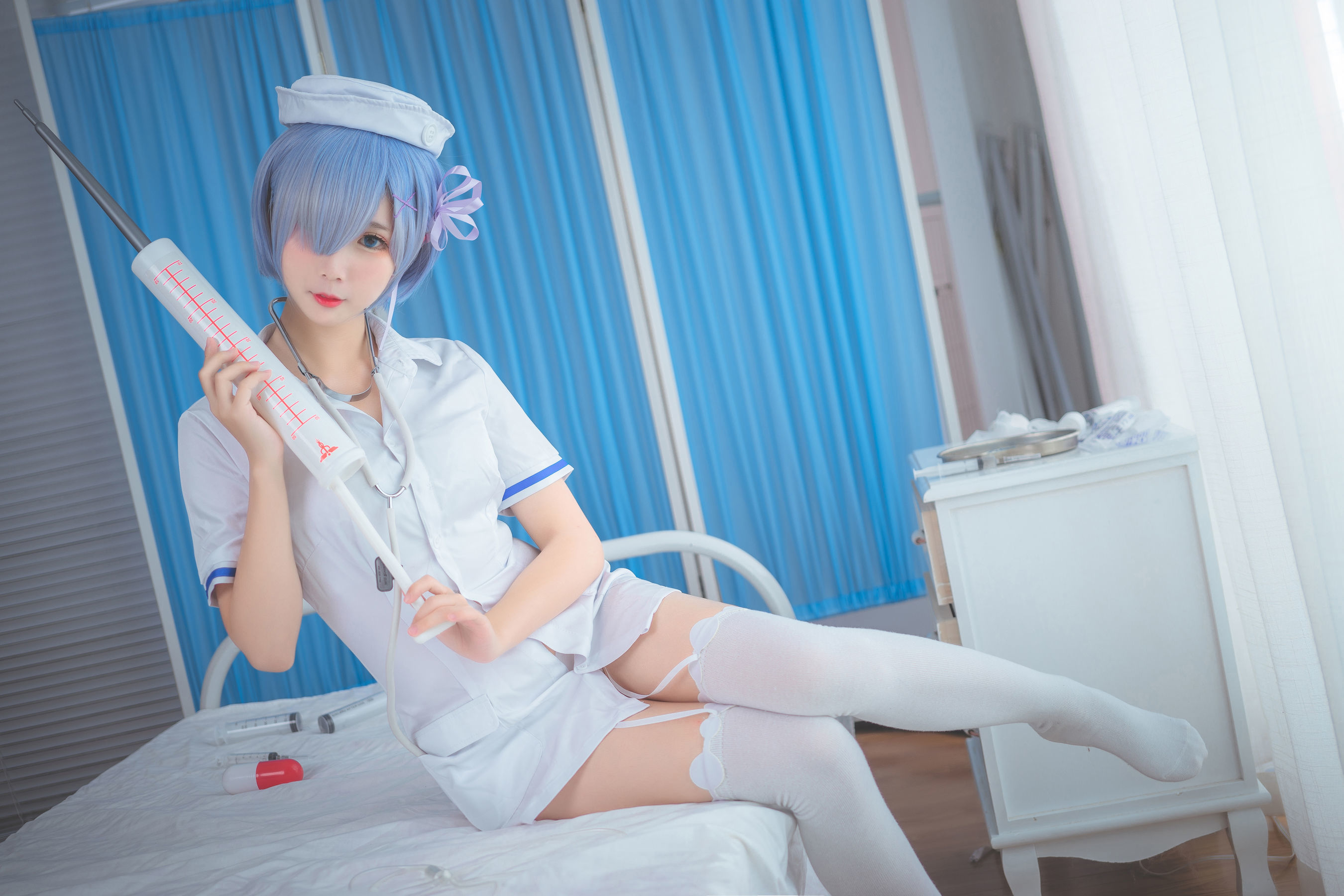 [萝莉COS] 面饼仙儿 – 蕾姆 [18P]