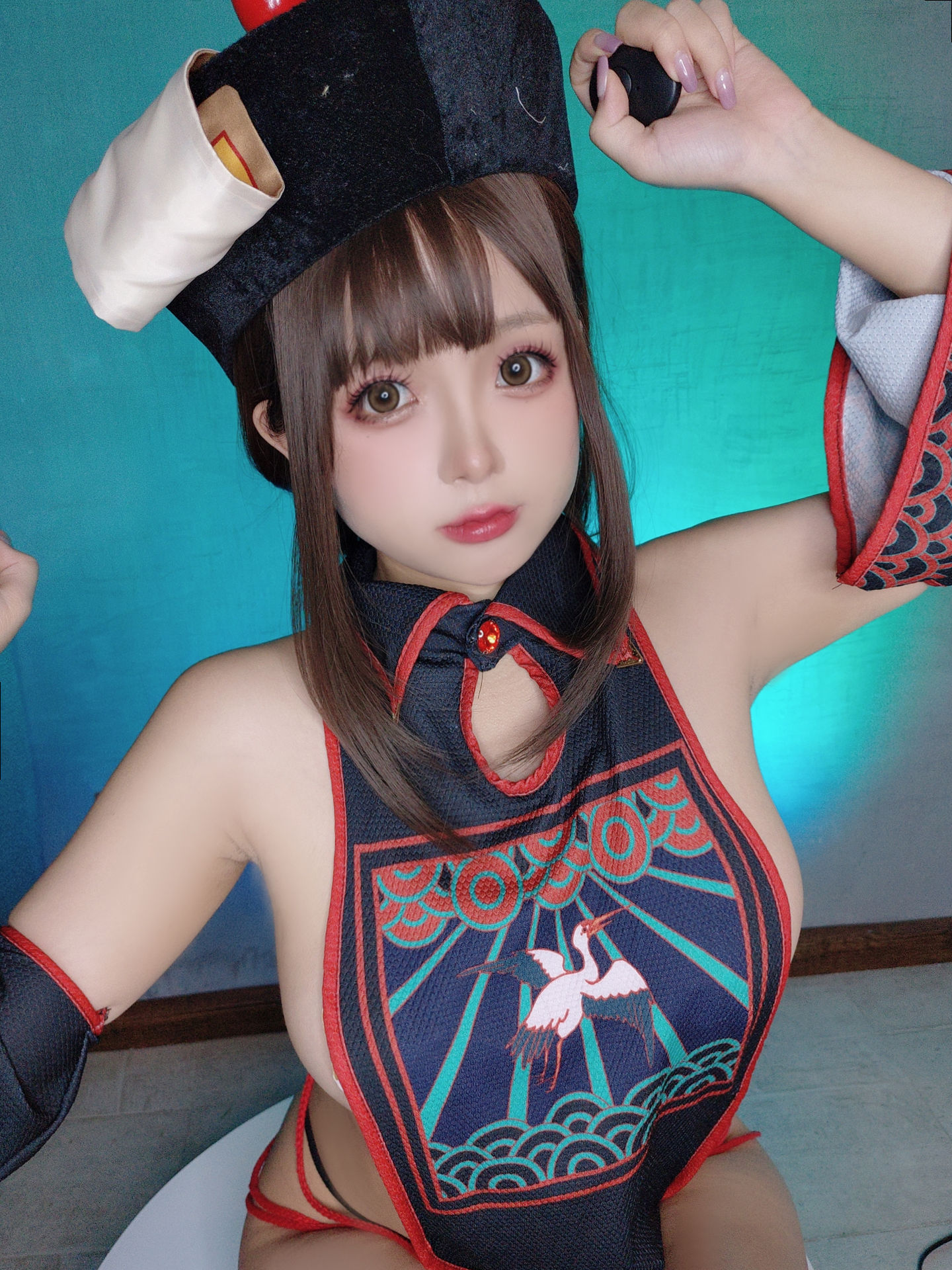 Cosplay日奈娇 – 万圣节 小僵尸 [40P]