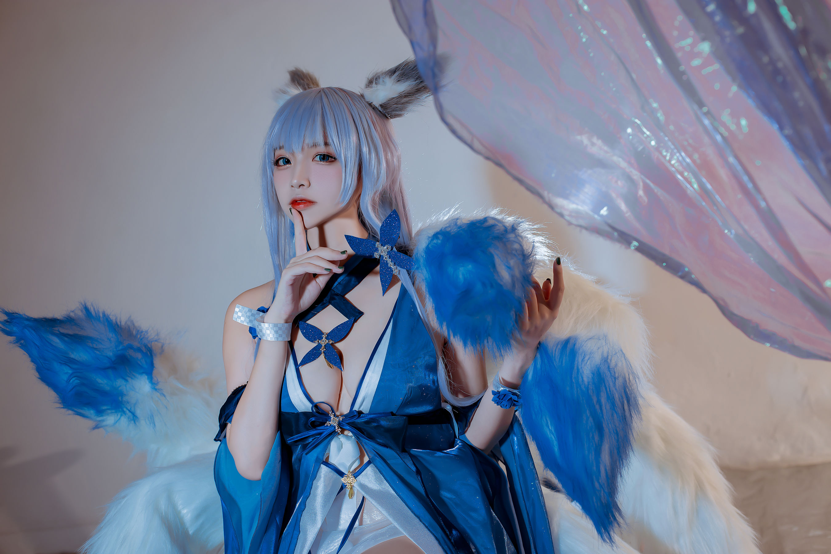 人气Coser二佐Nisa – 碧蓝信浓礼服 [12P]