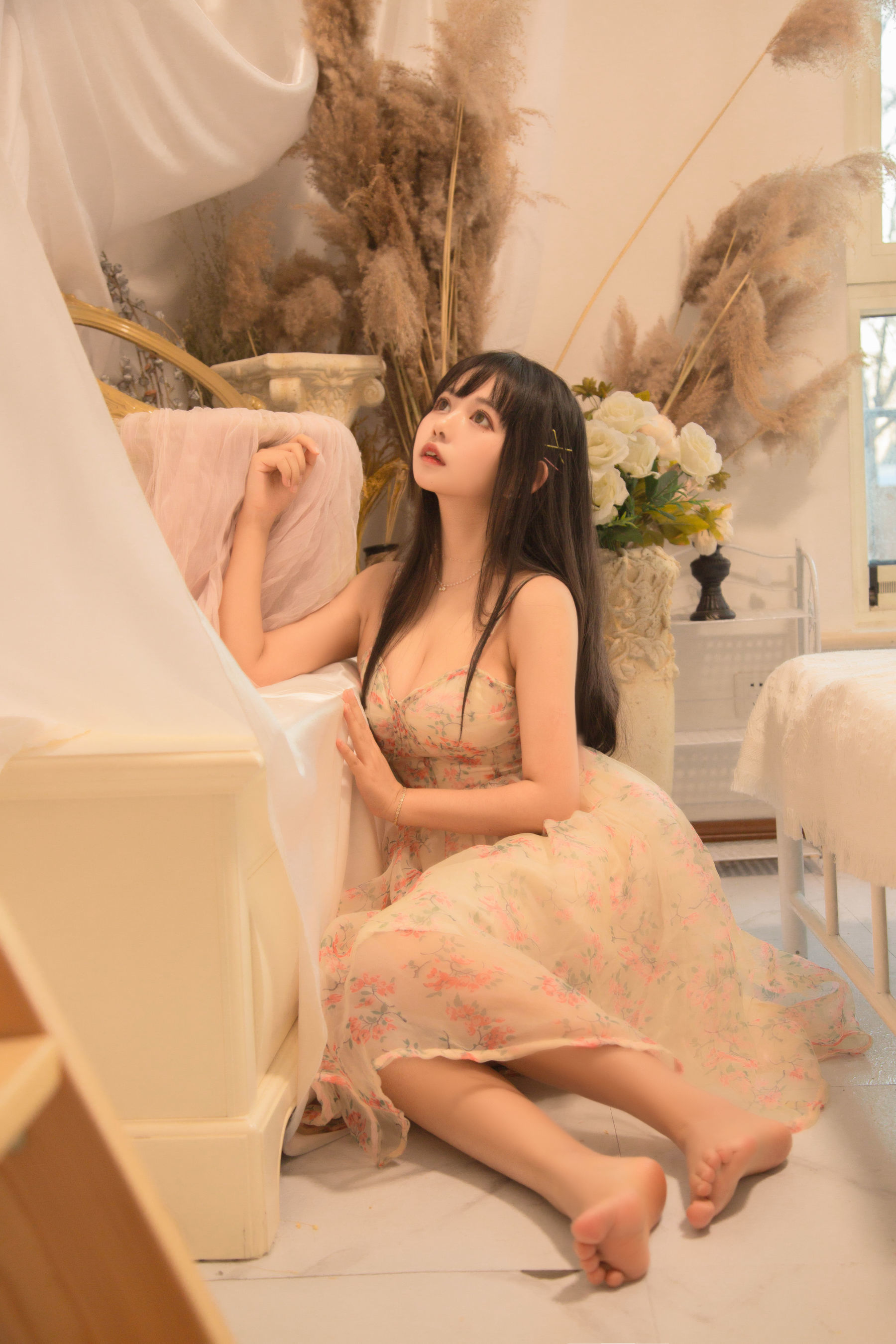 大眼萌妹黑猫猫OvO good morning + good night [24P]