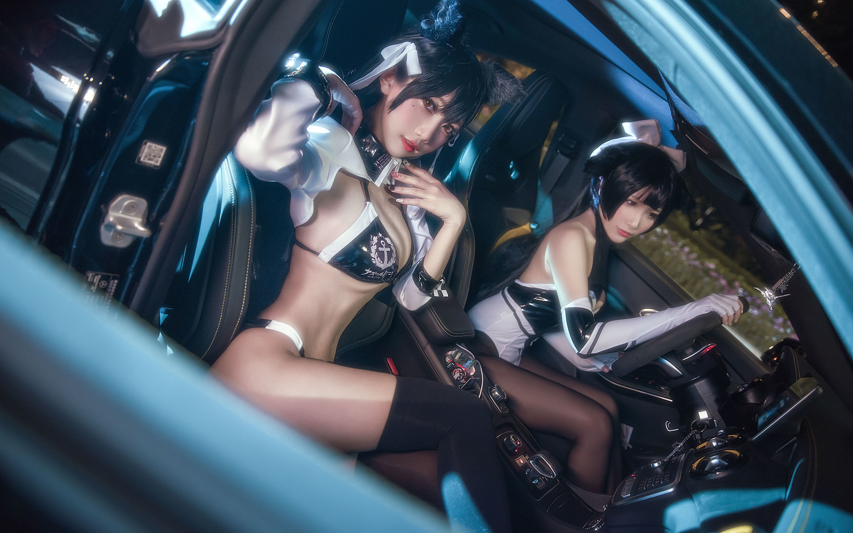 [萝莉COS] 鬼畜瑶 – 爱宕赛车娘 [11P]