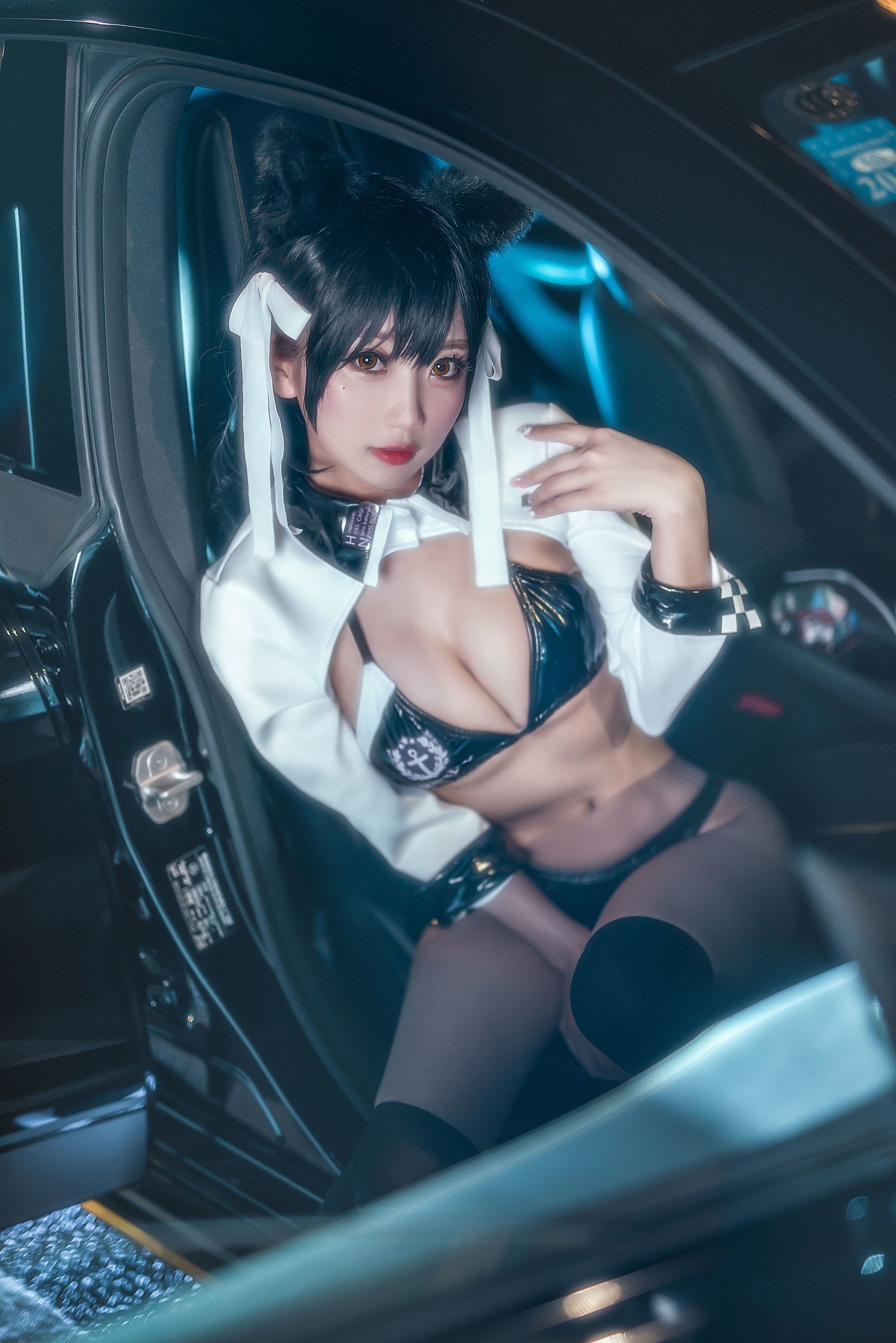 [萝莉COS] 鬼畜瑶 – 爱宕赛车娘 [11P]