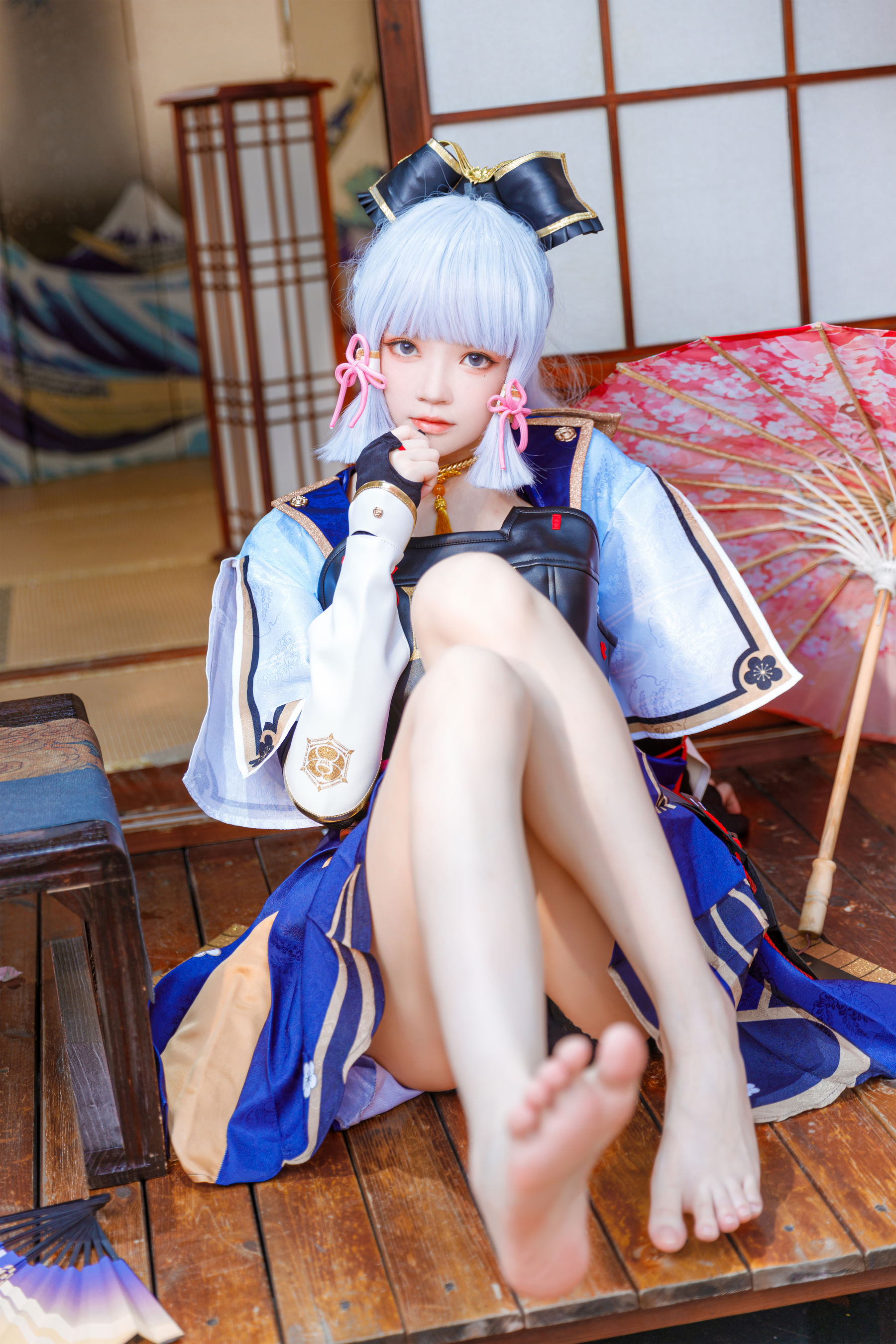 桜桃喵 – 神里绫华 [34P]
