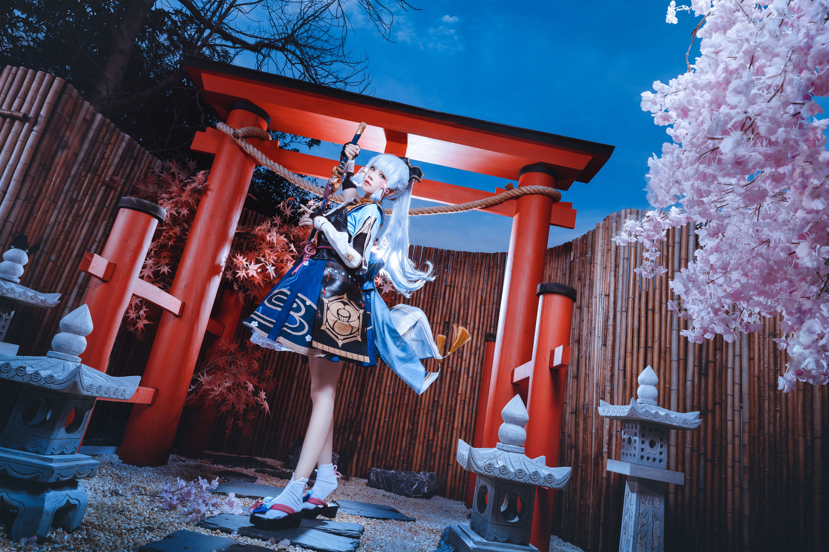 桜桃喵 – 神里绫华 [34P]