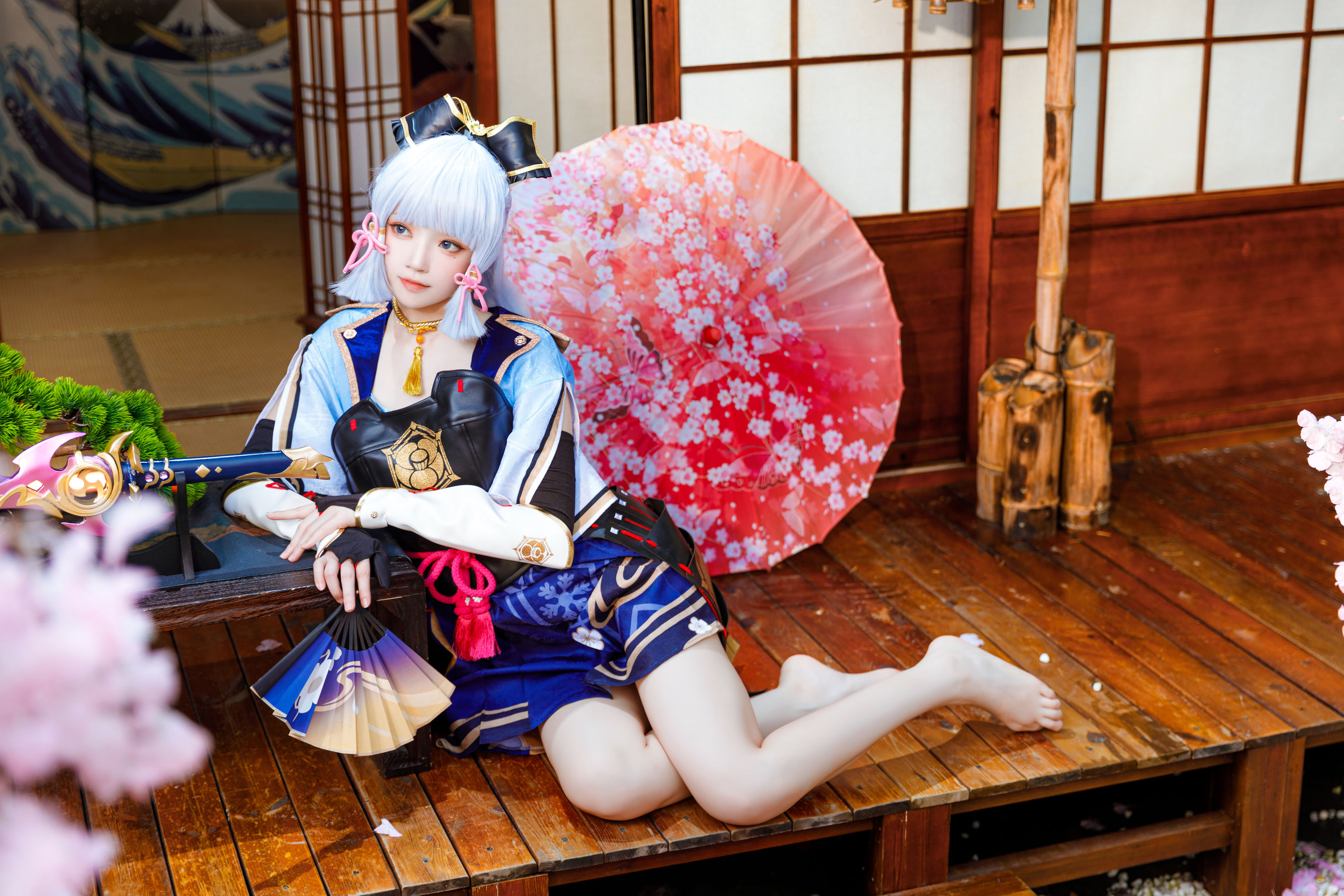 桜桃喵 – 神里绫华 [34P]