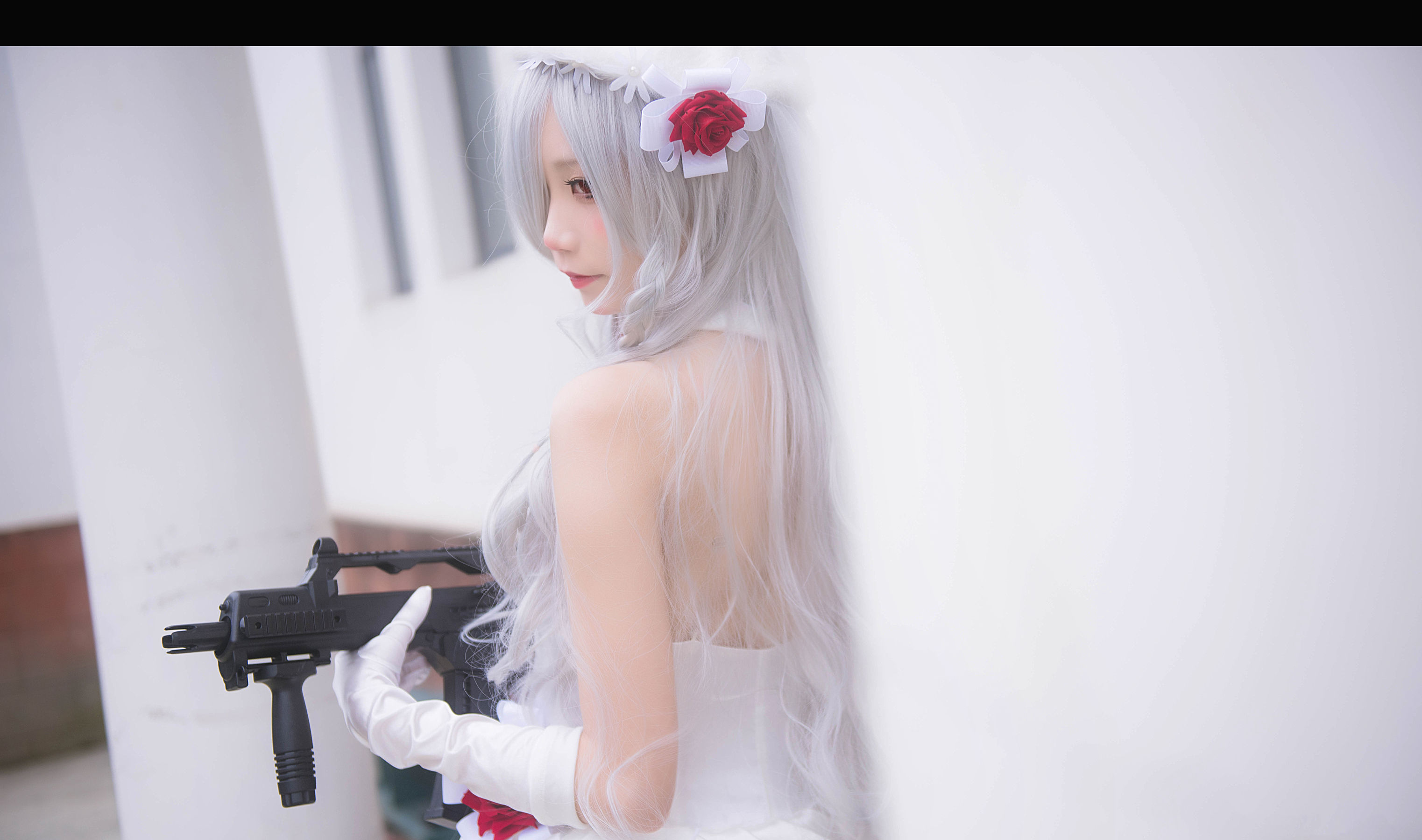清纯少女五更百鬼 – 婚纱 [10P]