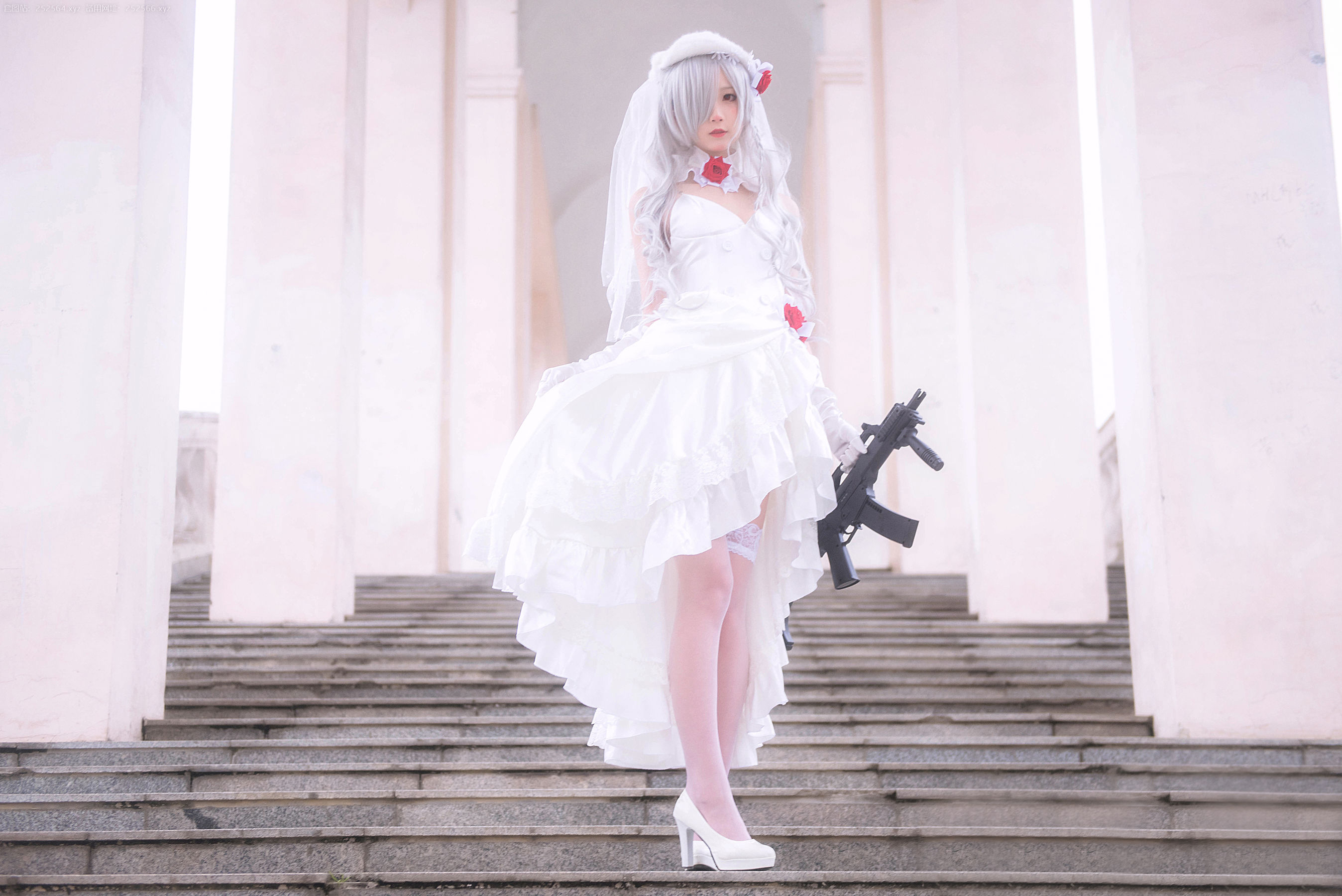 清纯少女五更百鬼 – 婚纱 [10P]