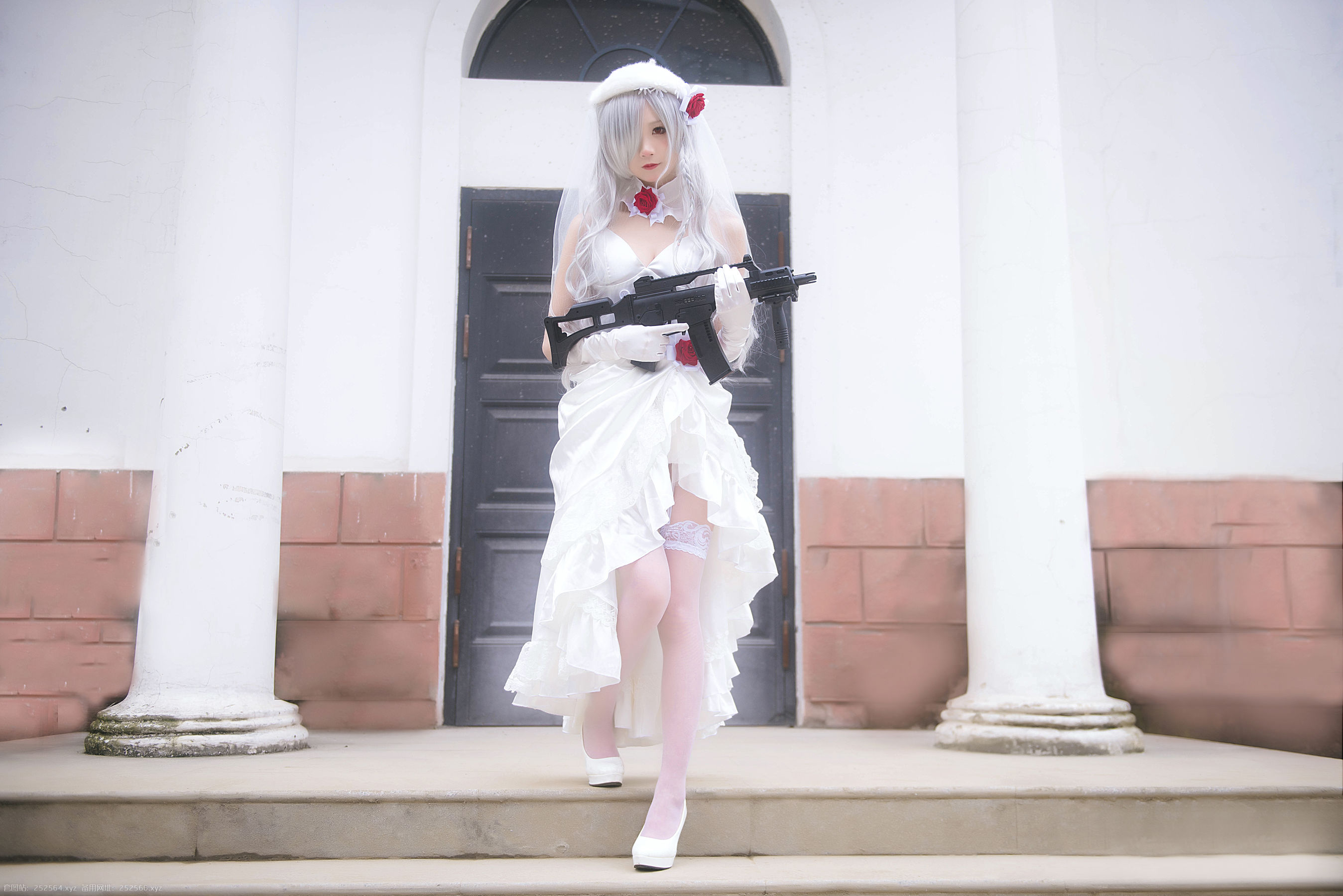 清纯少女五更百鬼 – 婚纱 [10P]