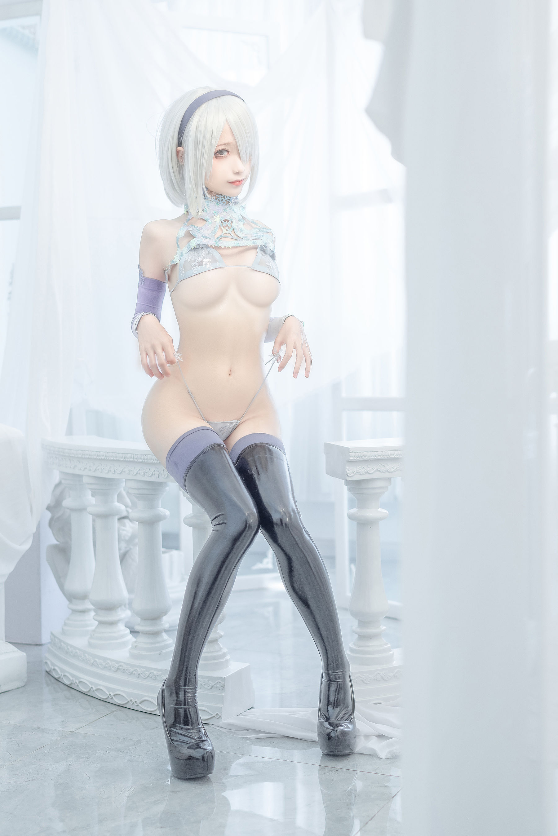 动漫博主蠢沫沫 – 2B冰雪 [35P]