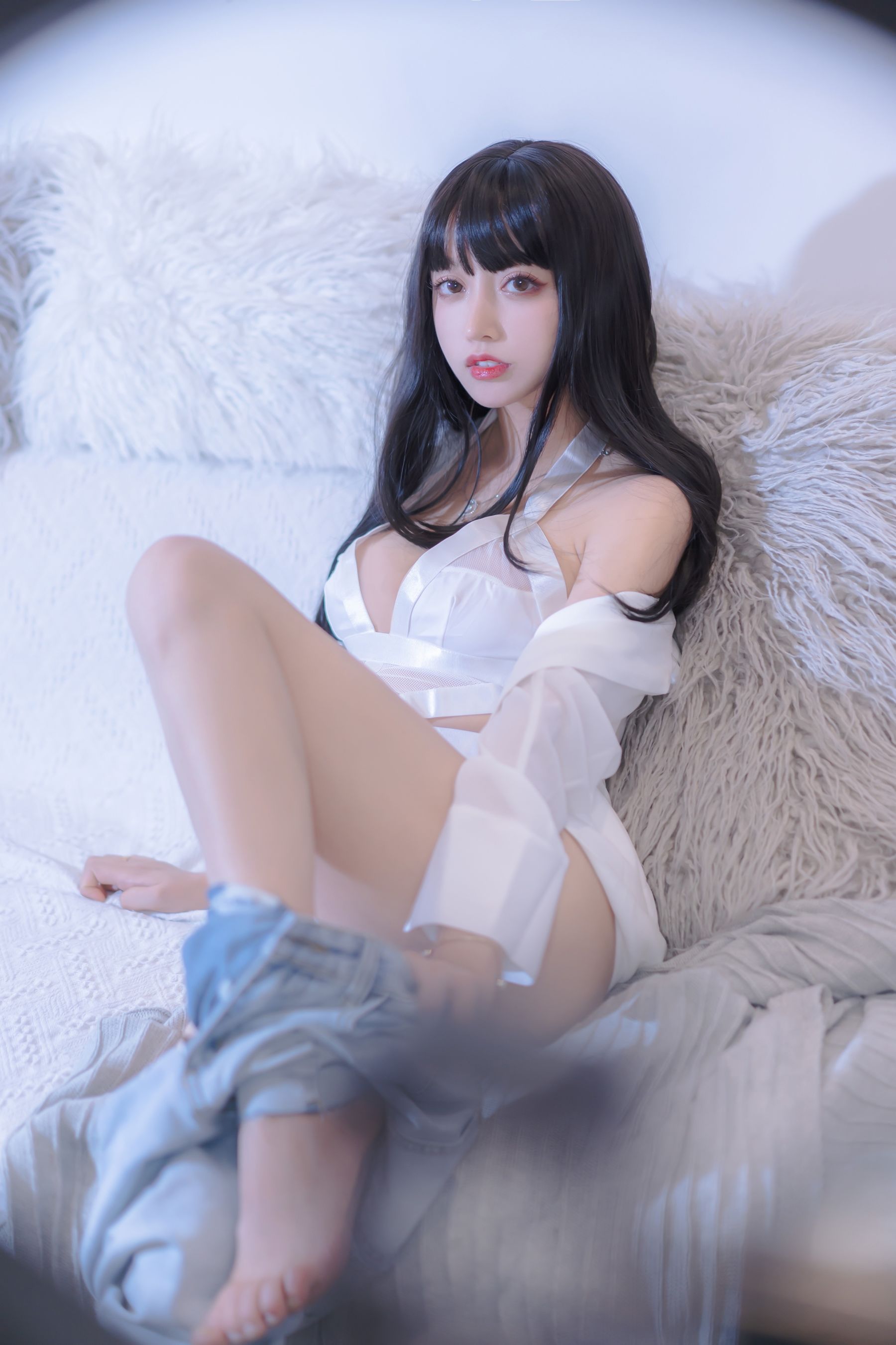斗鱼米线线sama写真 – 米线的休息日 [75P]