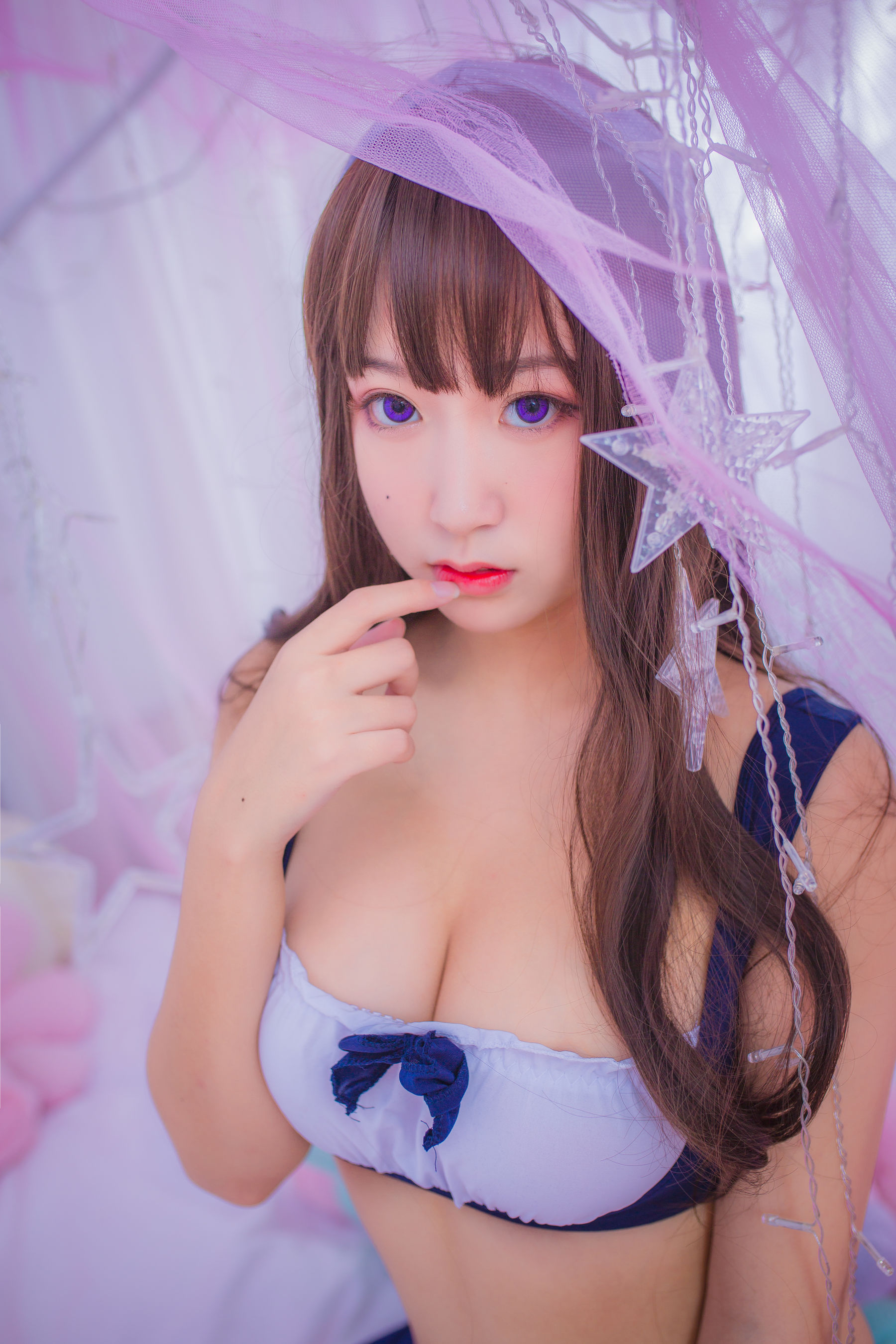 巨乳猫九酱Sakura – 女仆式死库水 [10P]