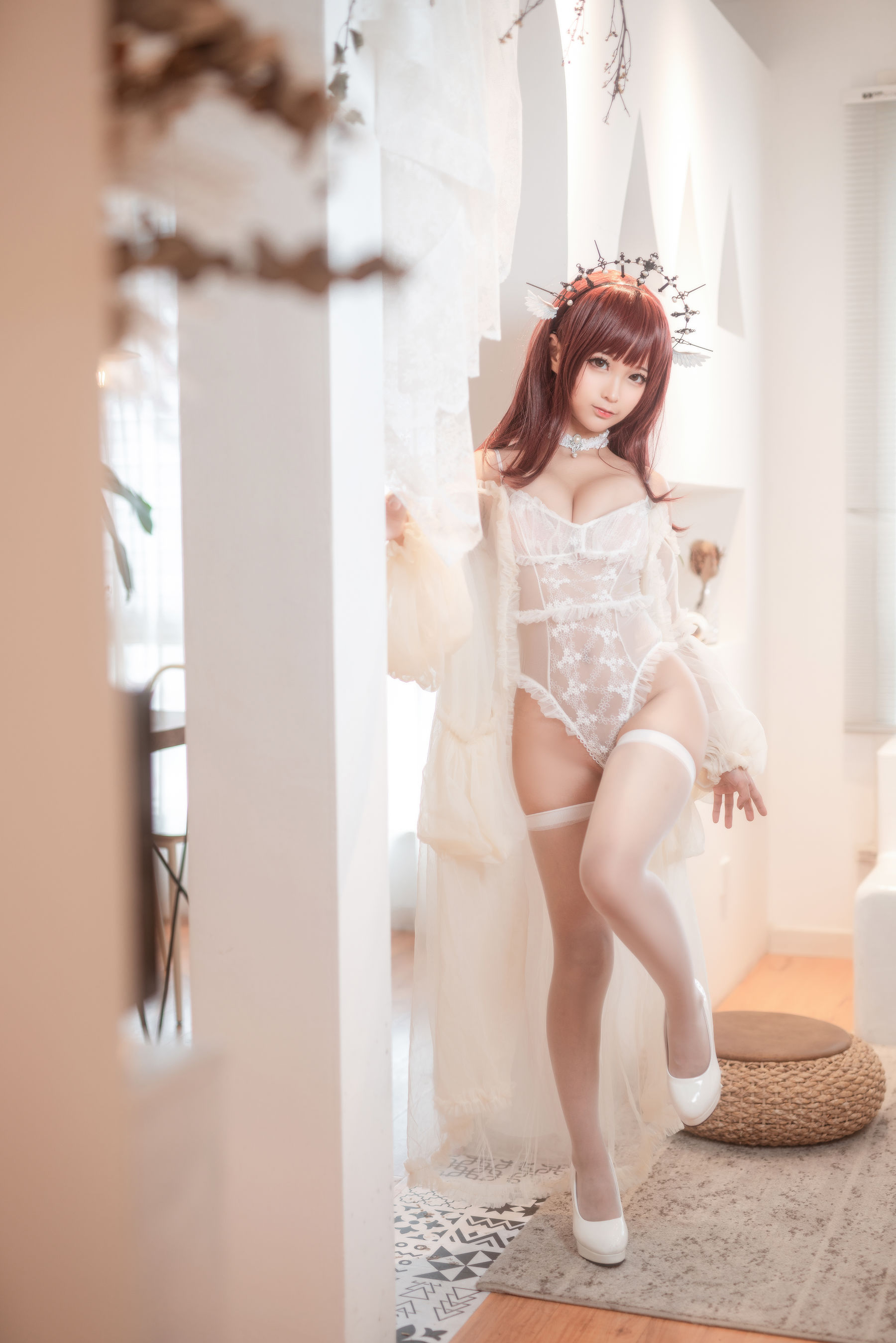 动漫博主蠢沫沫 – 火天使 [40P]