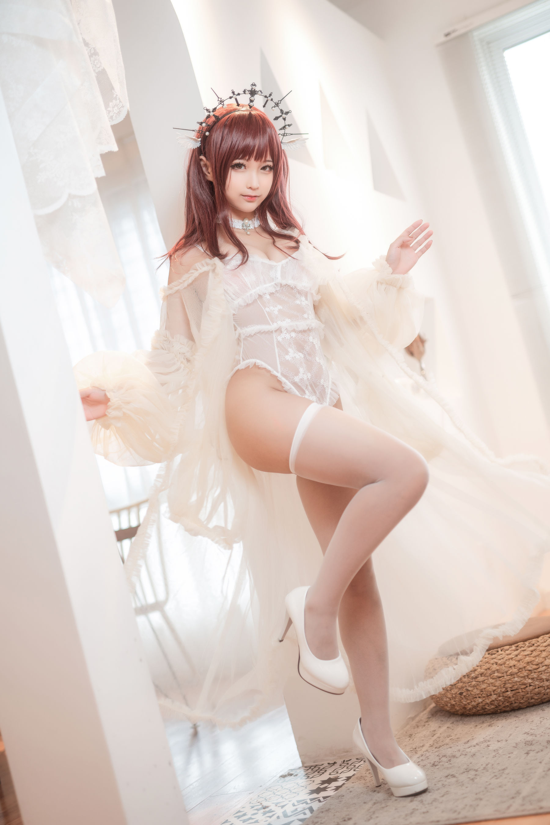动漫博主蠢沫沫 – 火天使 [40P]