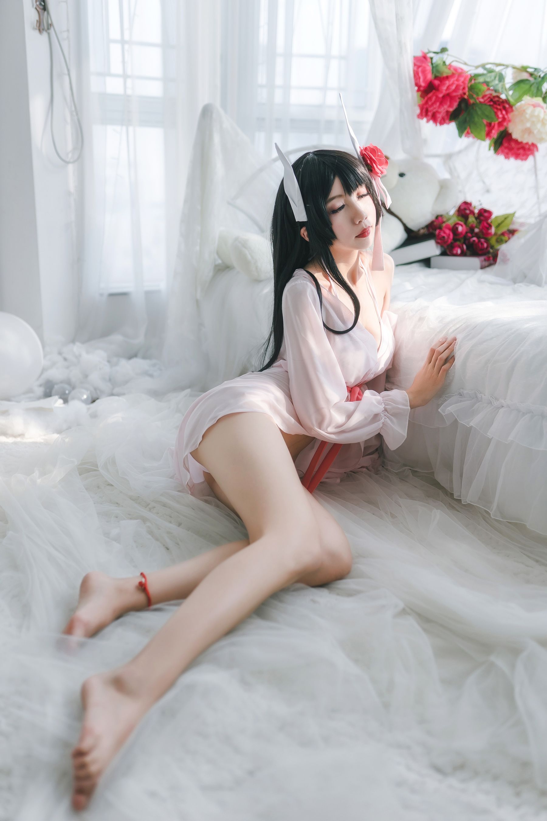 萌娘迷失人形QUQ – 鲟（比叡）月下巡游 [21P]