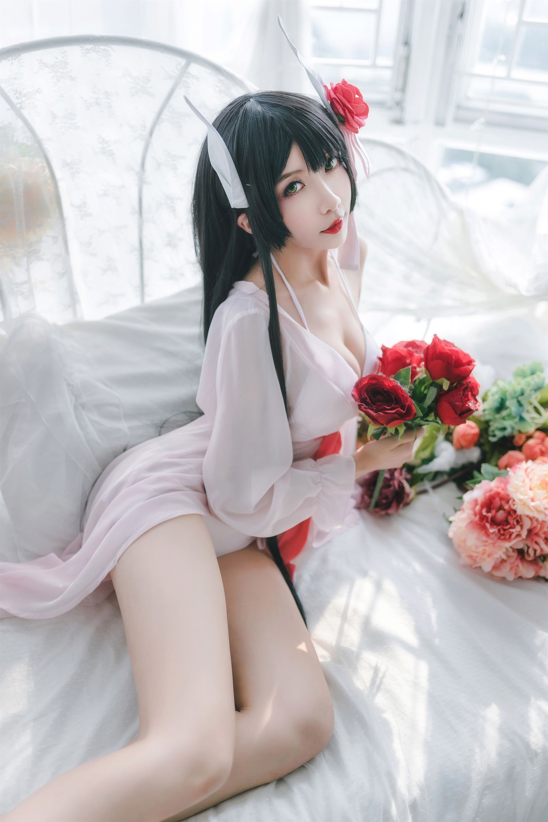 萌娘迷失人形QUQ – 鲟（比叡）月下巡游 [21P]