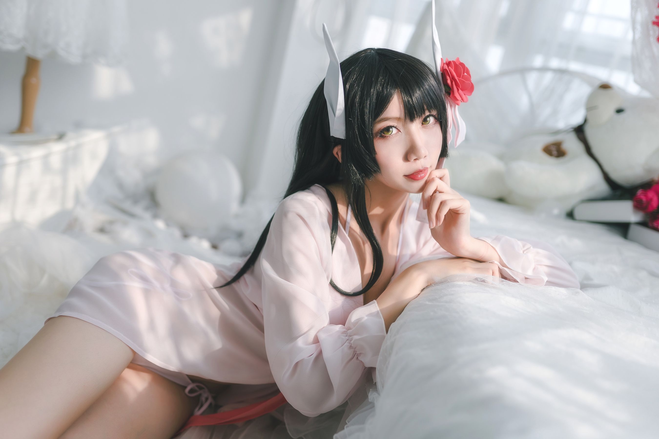 萌娘迷失人形QUQ – 鲟（比叡）月下巡游 [21P]