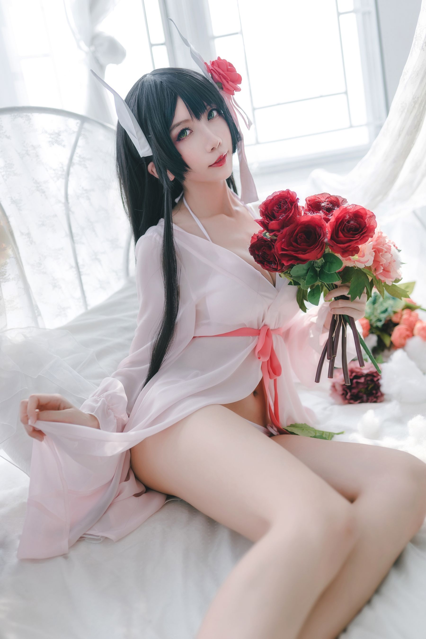 萌娘迷失人形QUQ – 鲟（比叡）月下巡游 [21P]