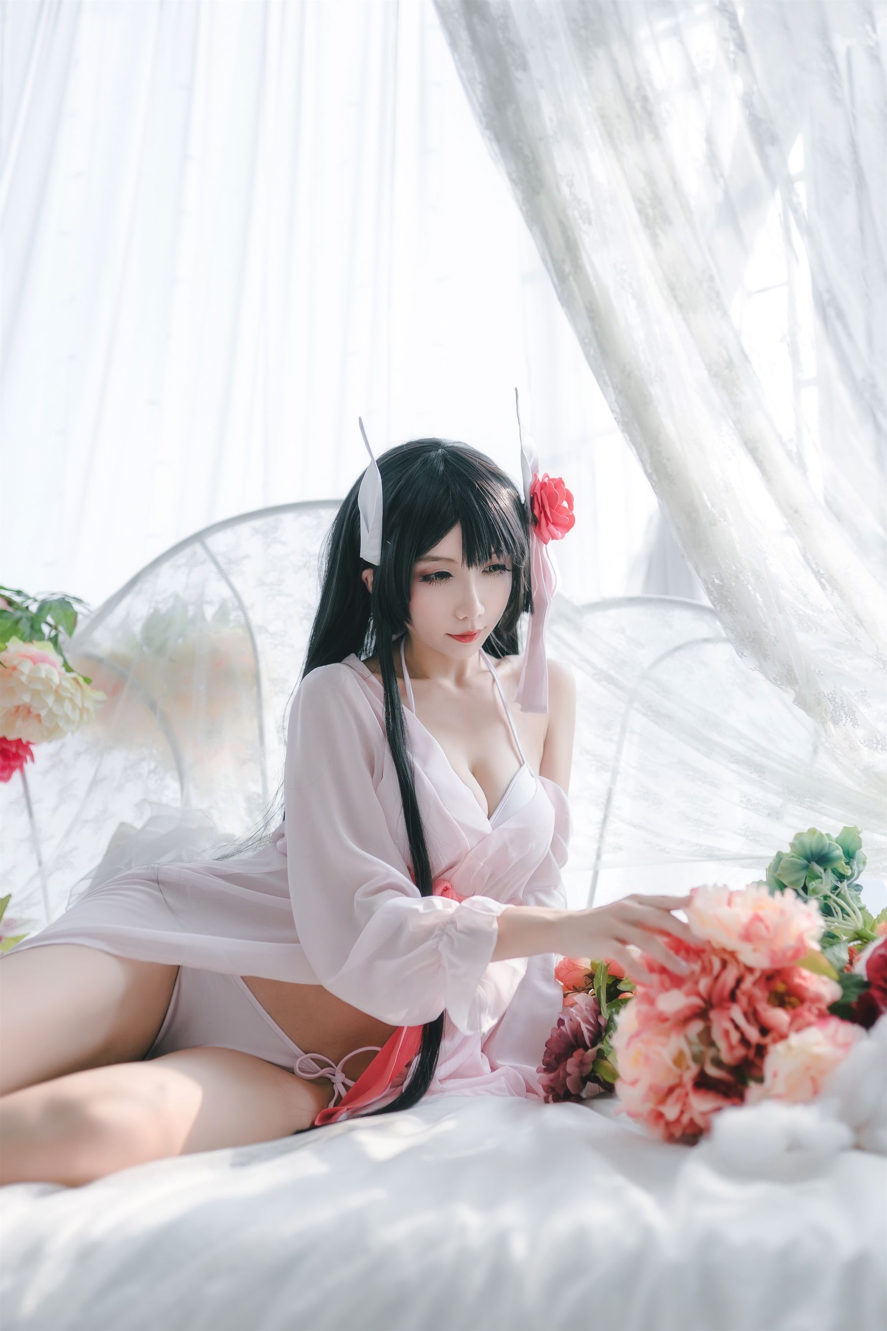 萌娘迷失人形QUQ – 鲟（比叡）月下巡游 [21P]