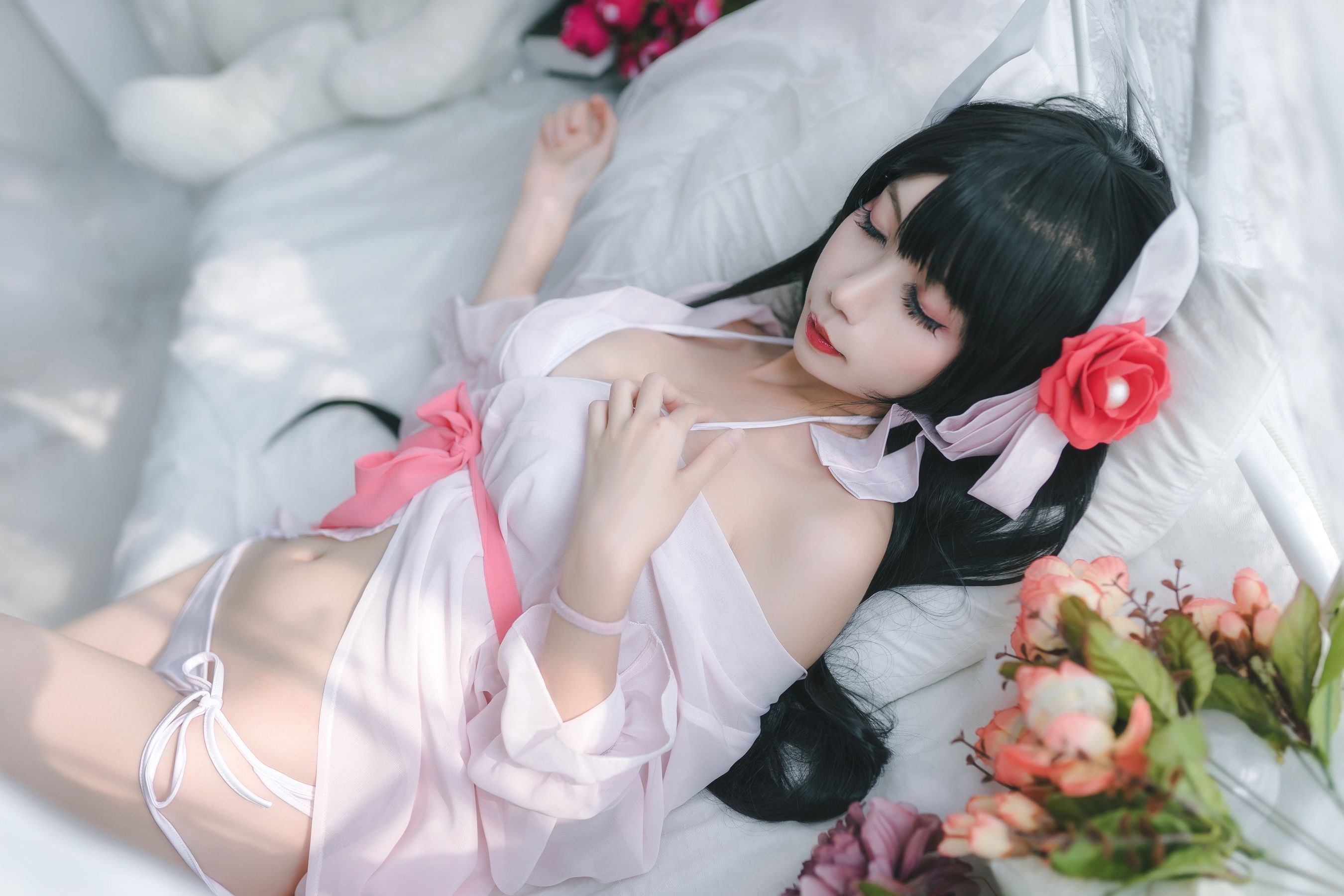 萌娘迷失人形QUQ – 鲟（比叡）月下巡游 [21P]