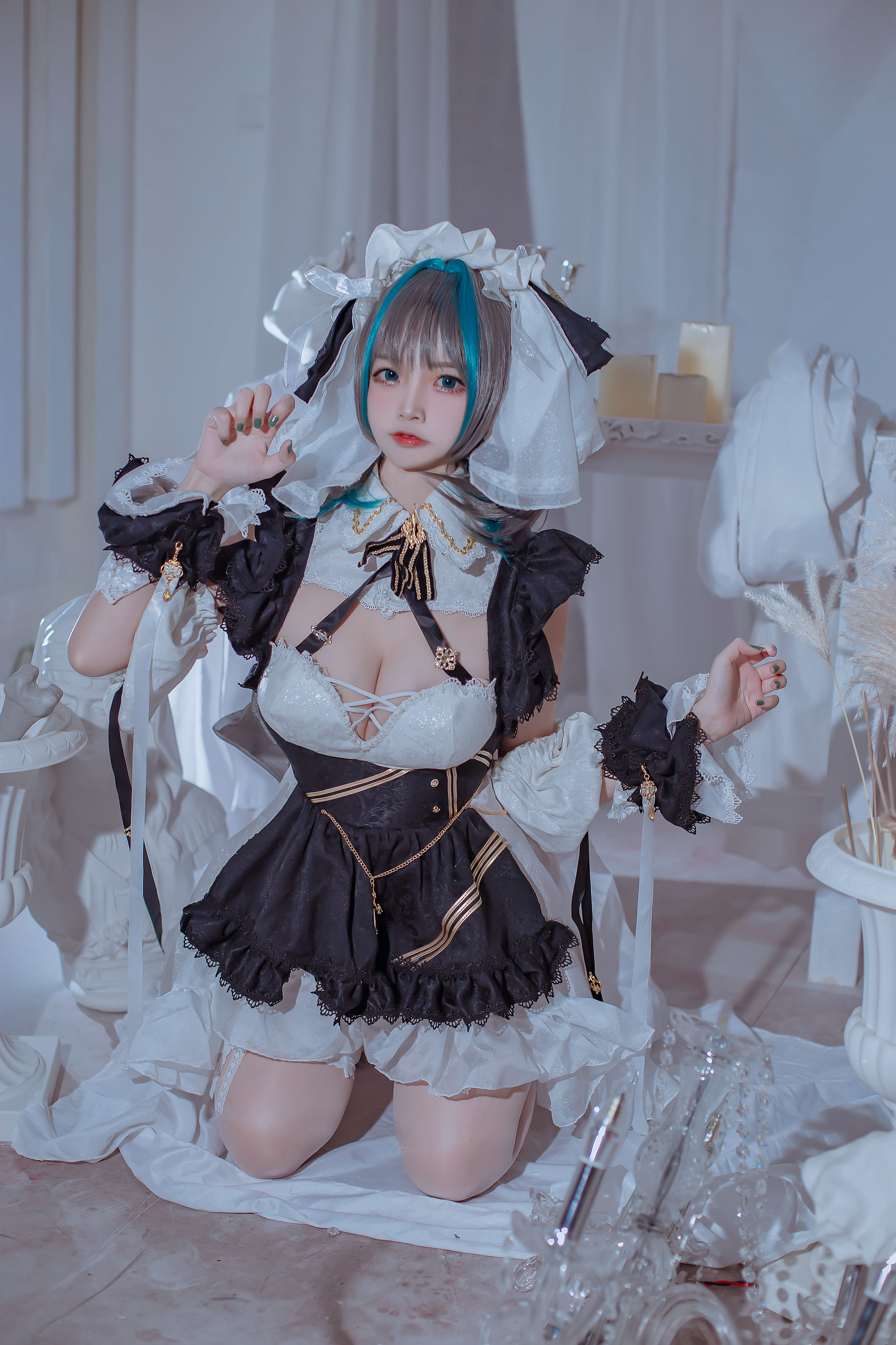 人气Coser二佐Nisa – 碧蓝柴郡 [30P]