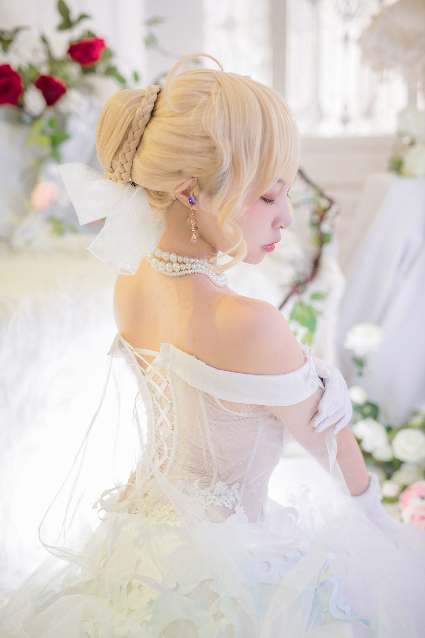 人气Coser二佐Nisa 花嫁 [30P]