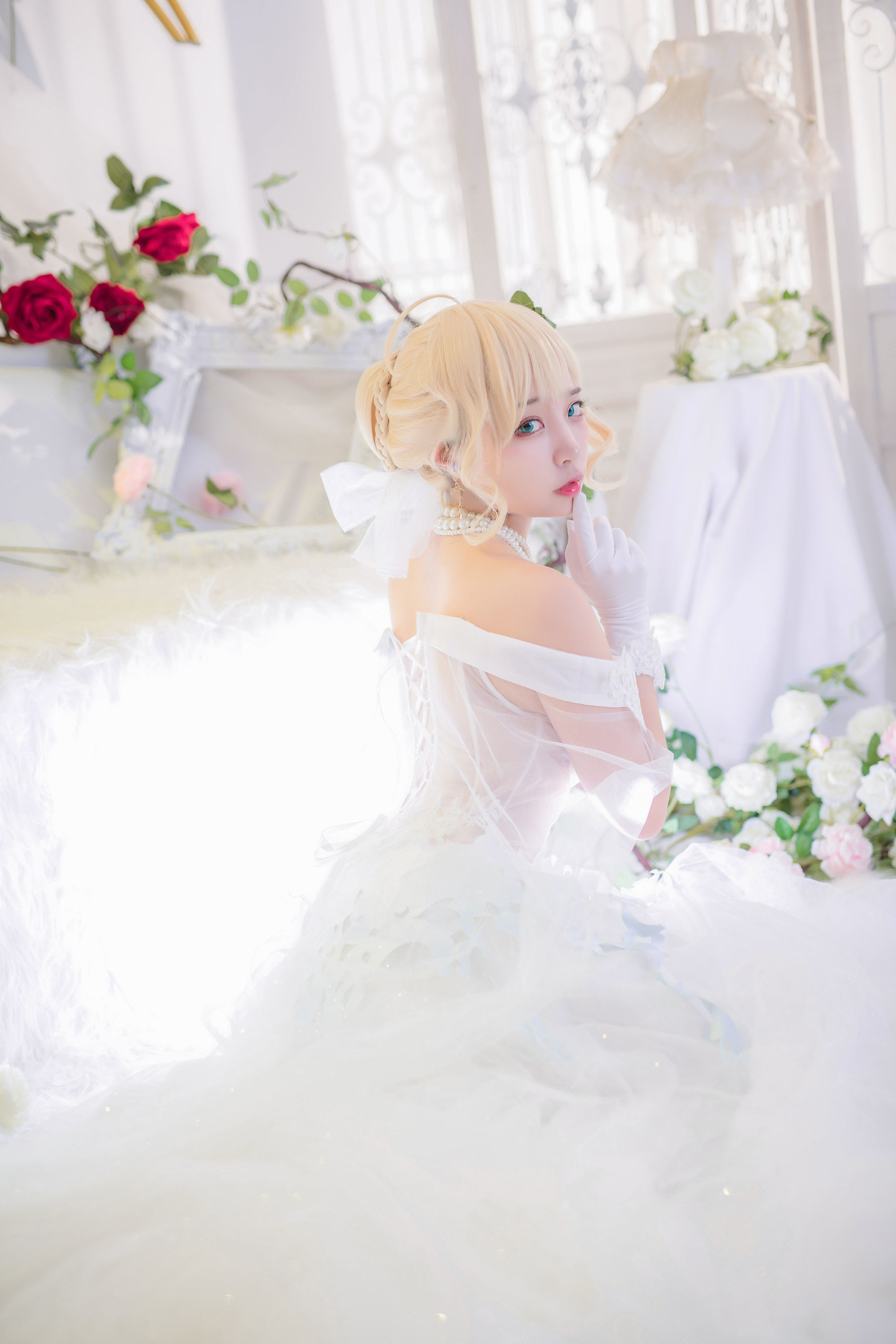 人气Coser二佐Nisa 花嫁 [30P]