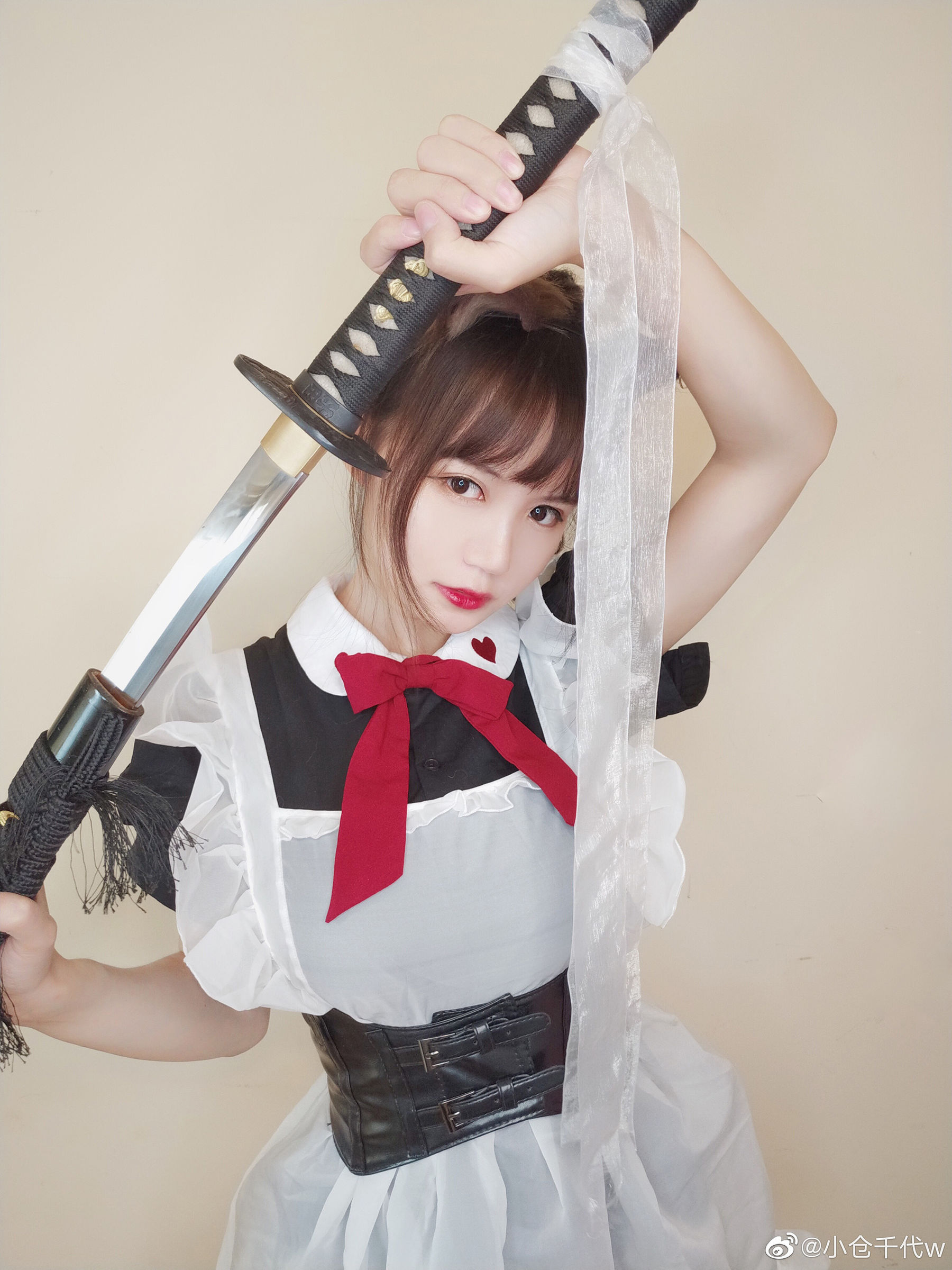 动漫博主小仓千代w – 带刀女仆 [9P]
