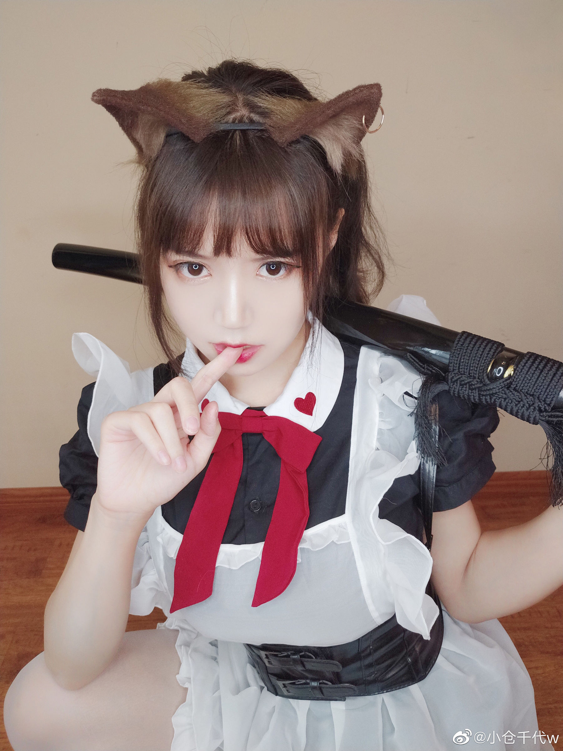 动漫博主小仓千代w – 带刀女仆 [9P]