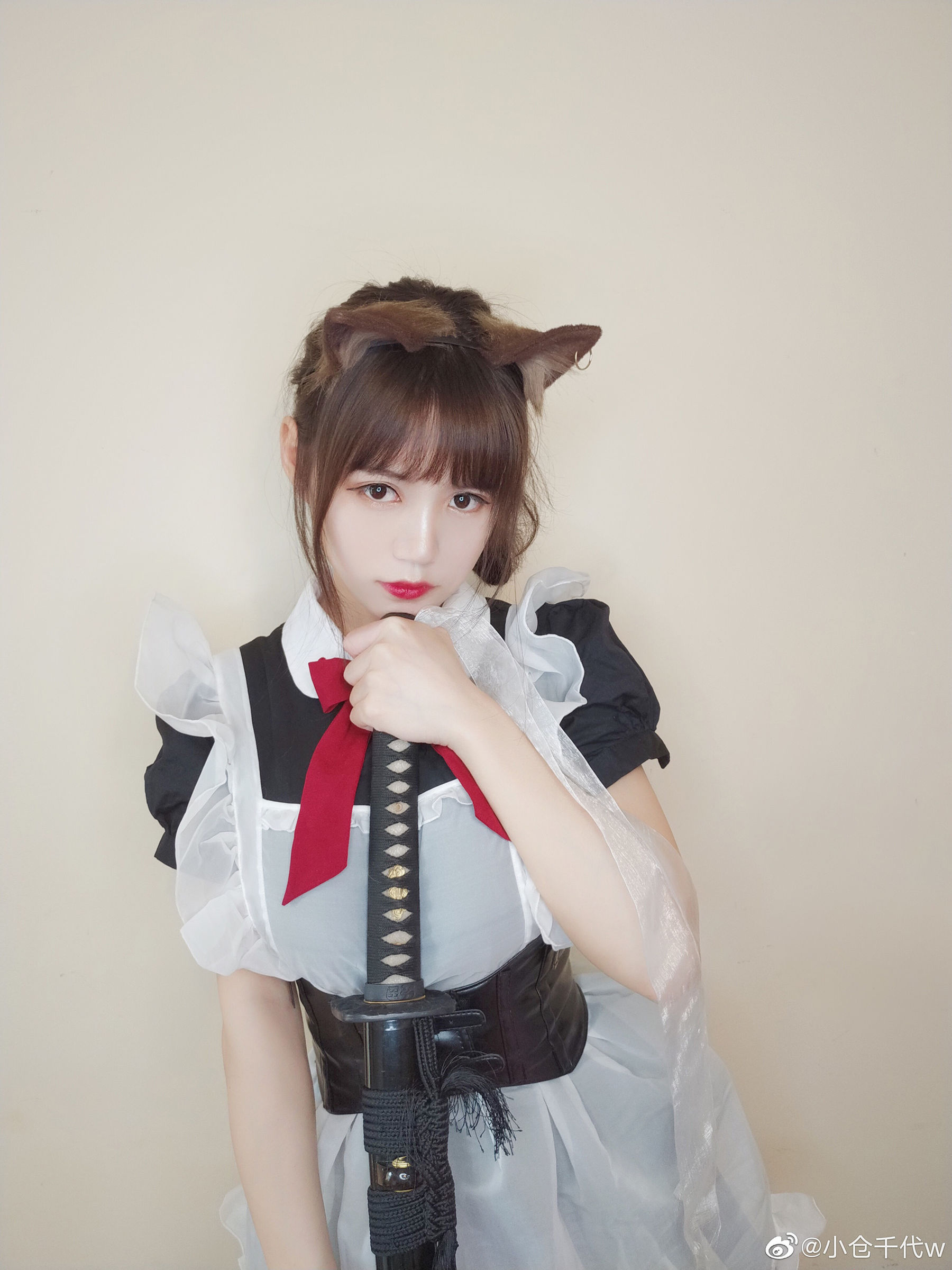 动漫博主小仓千代w – 带刀女仆 [9P]