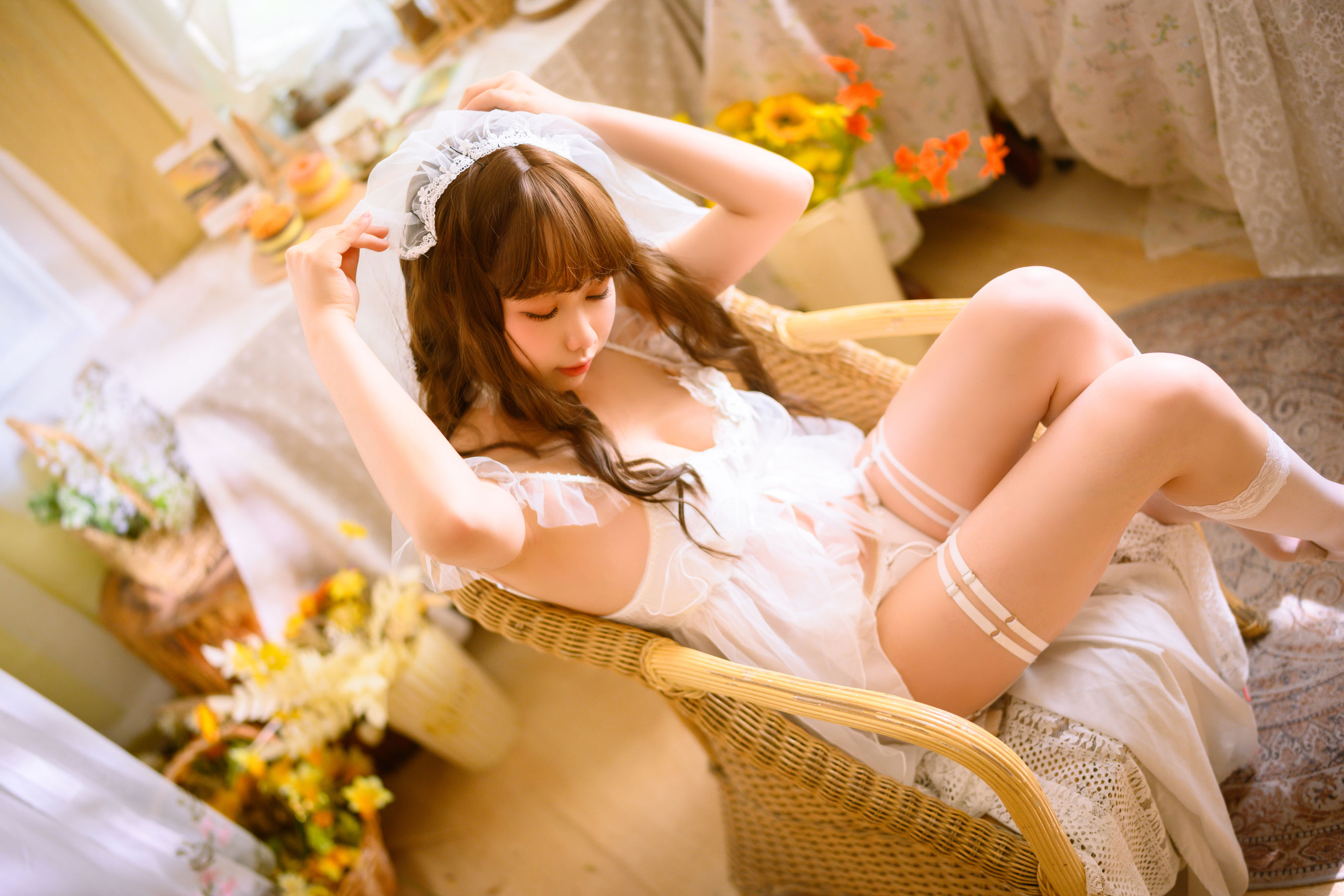 渡边早季Saki – 婚纱 [30P]