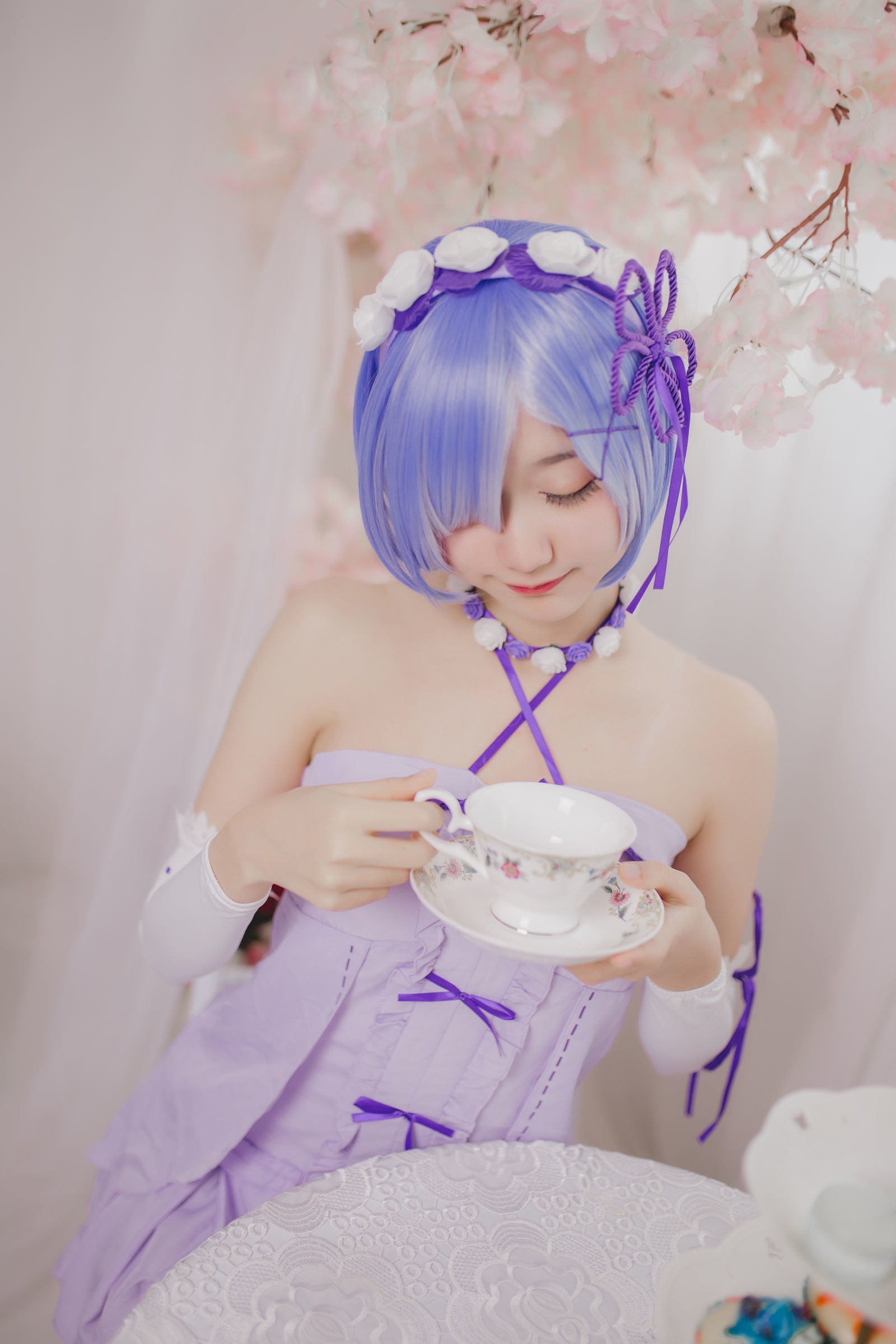 [萝莉COS] 木绵绵OwO – 雷姆生日 [24P]