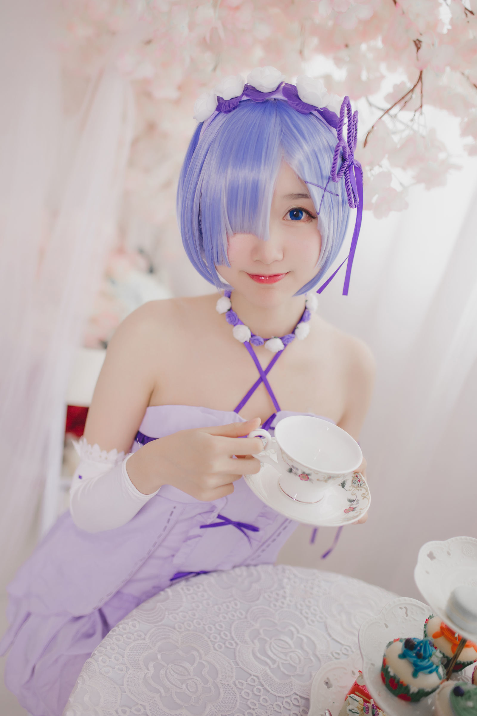 [萝莉COS] 木绵绵OwO – 雷姆生日 [24P]