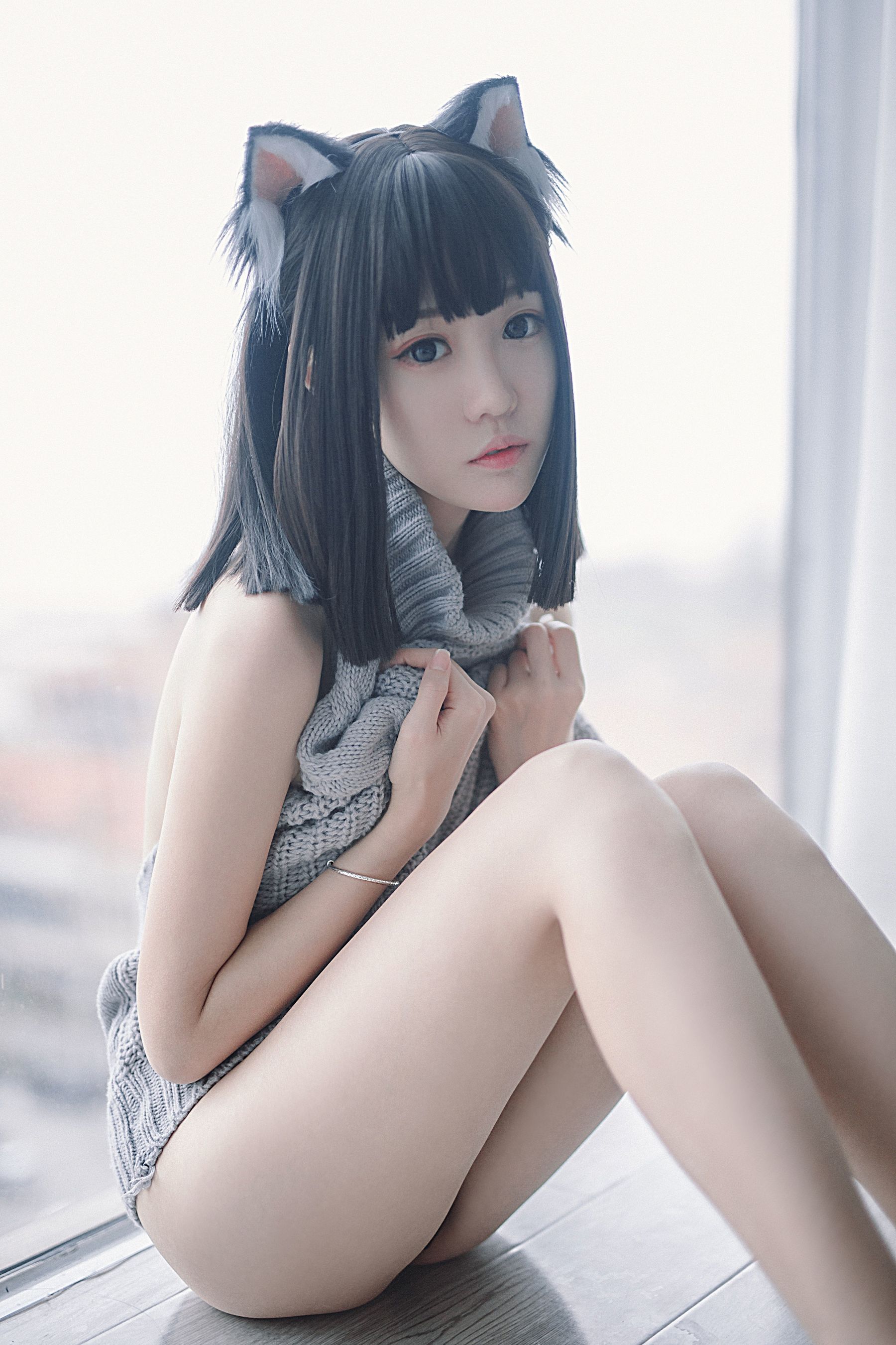 斗鱼主播采妮么么 – 猫耳朵 [22P]