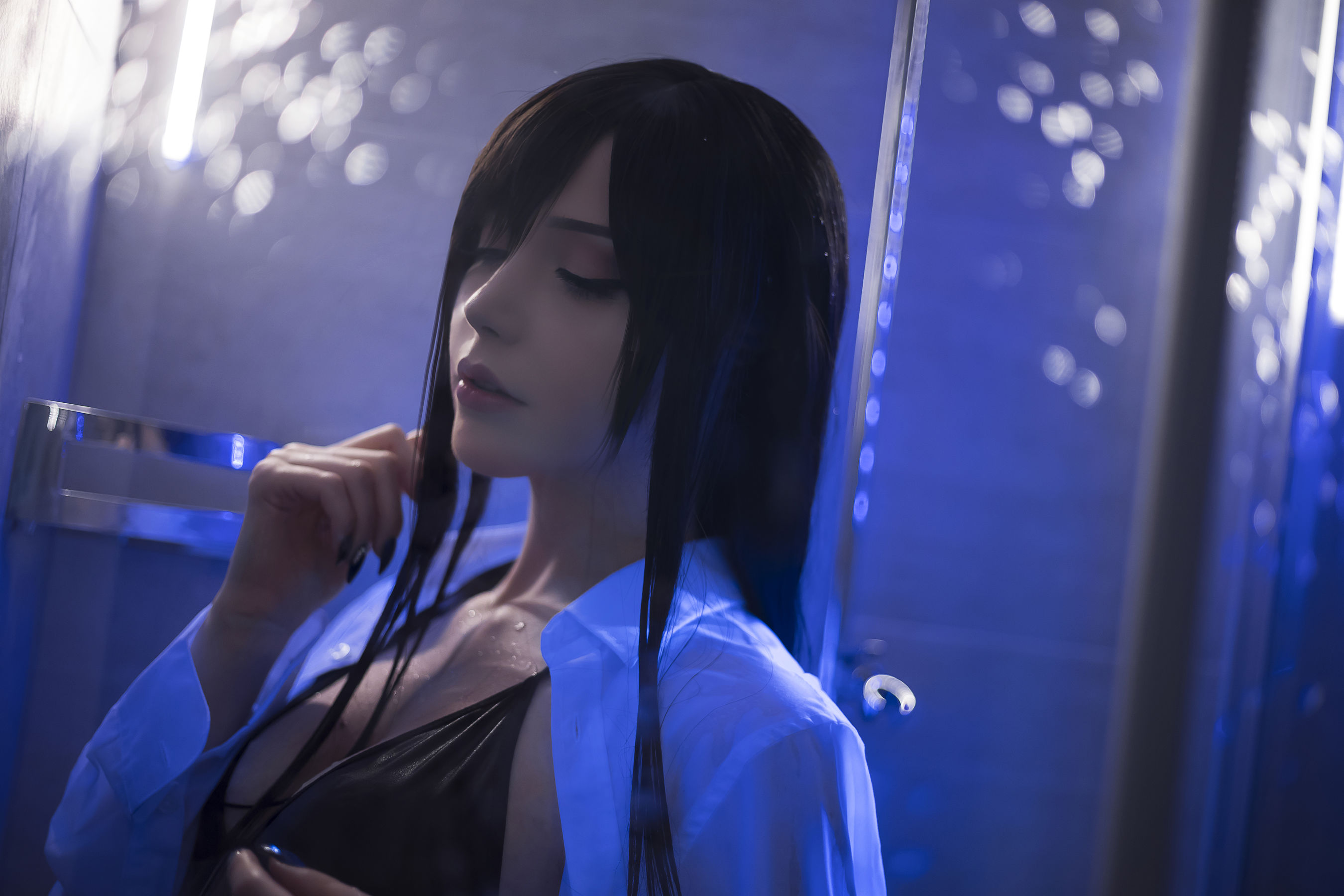 国外美女SayaTheFox – 浴室诱惑 [10P]