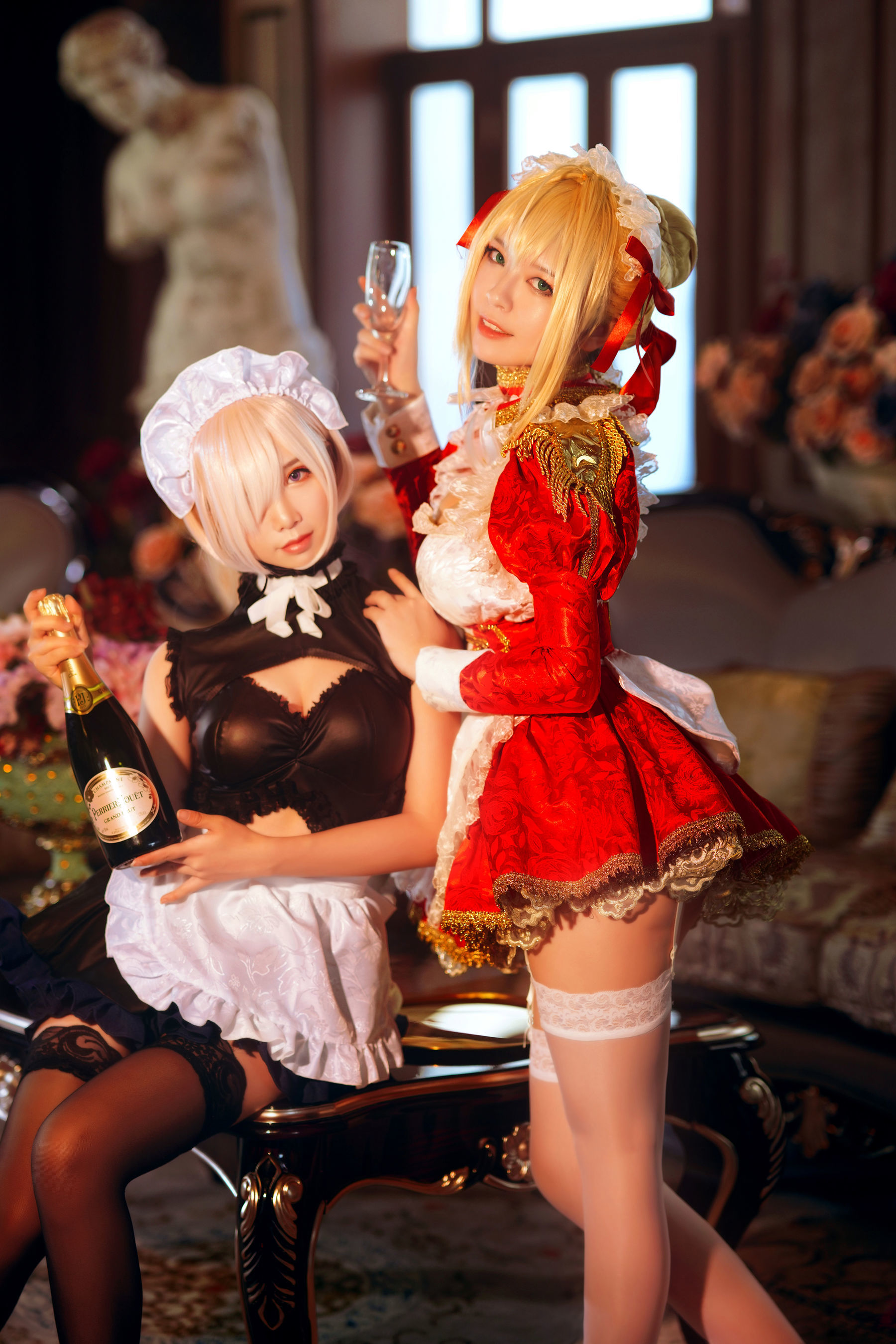 半半子&面饼仙儿 Claudius x Kyrielight Maid [22P]