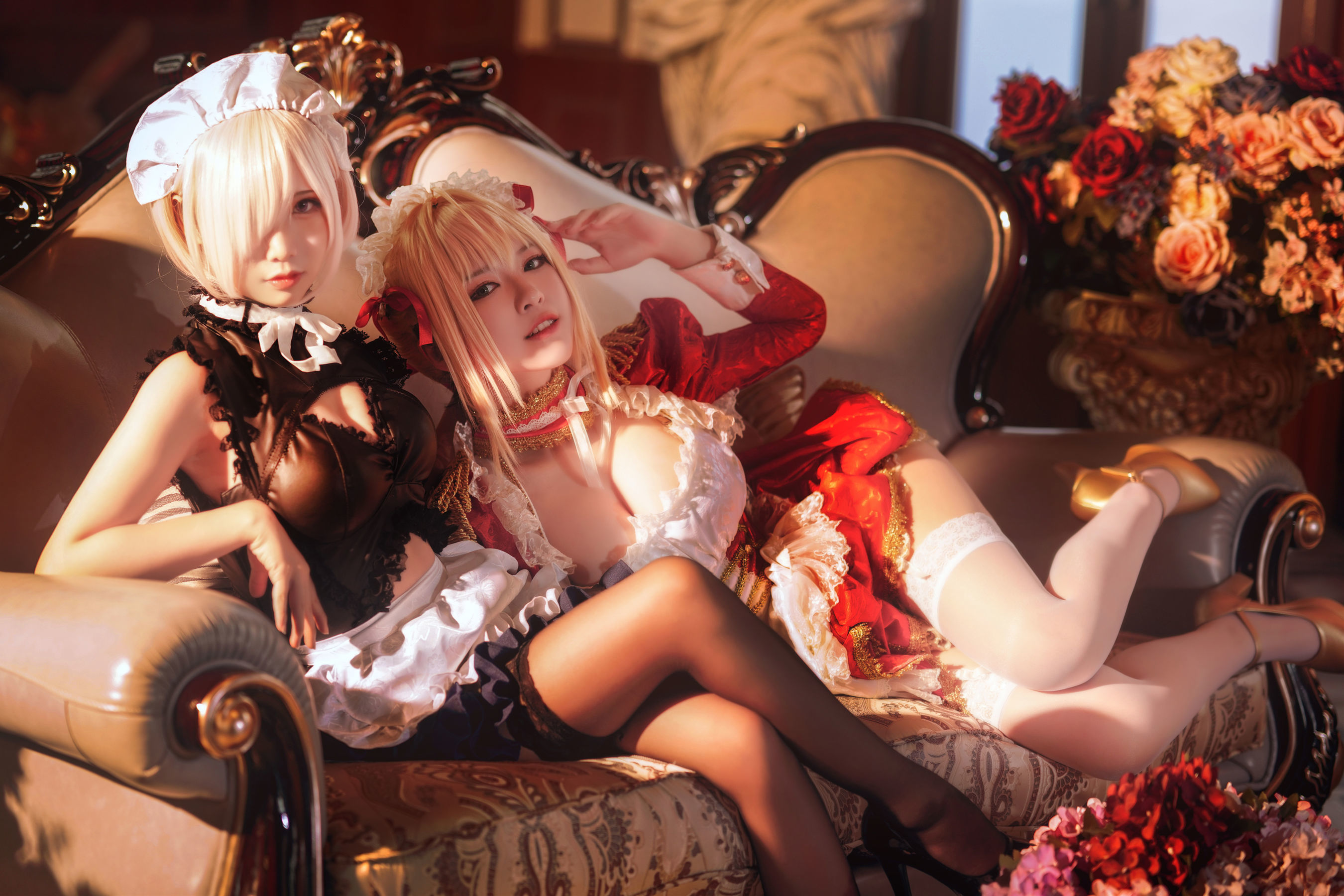 半半子&面饼仙儿 Claudius x Kyrielight Maid [22P]