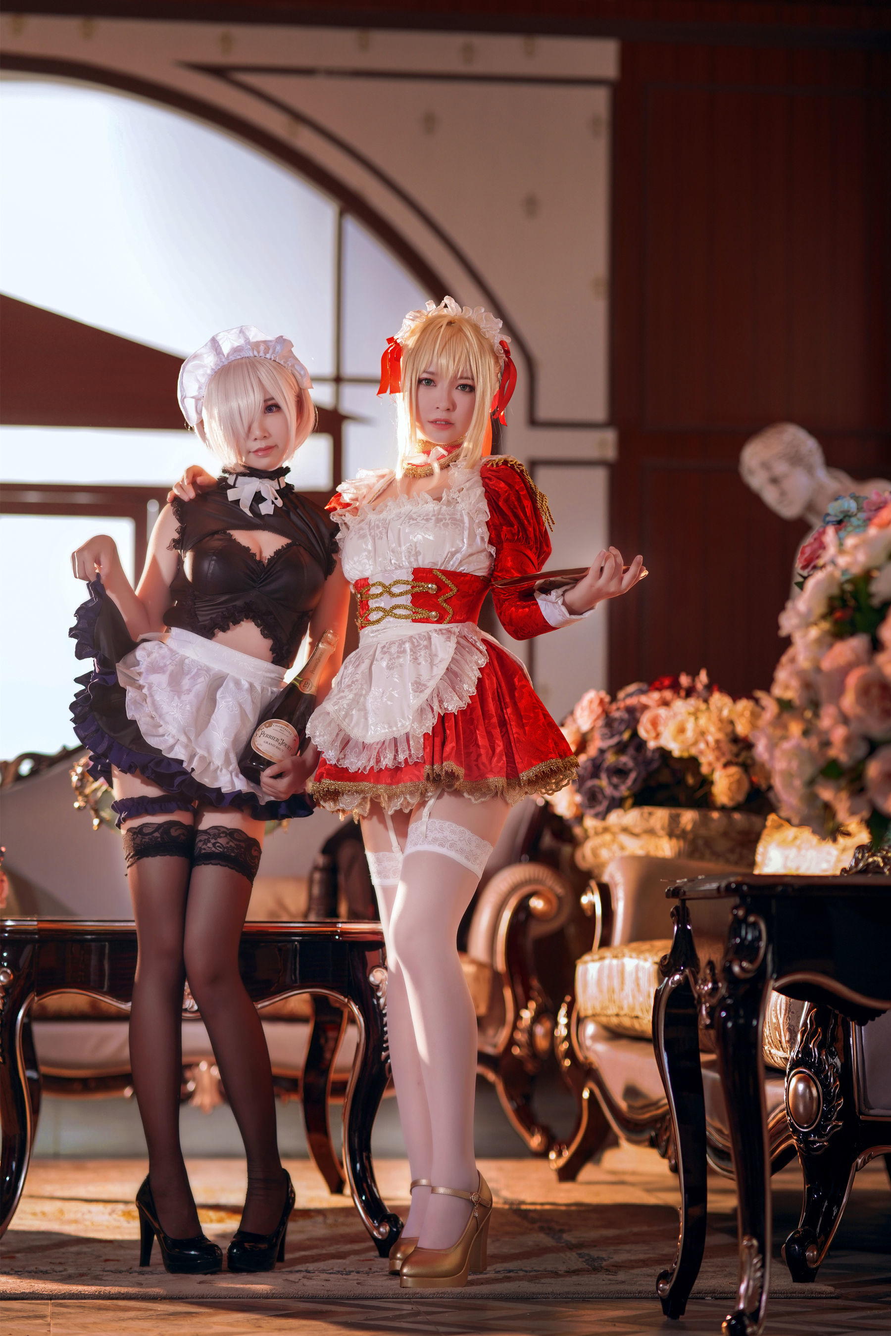半半子&面饼仙儿 Claudius x Kyrielight Maid [22P]