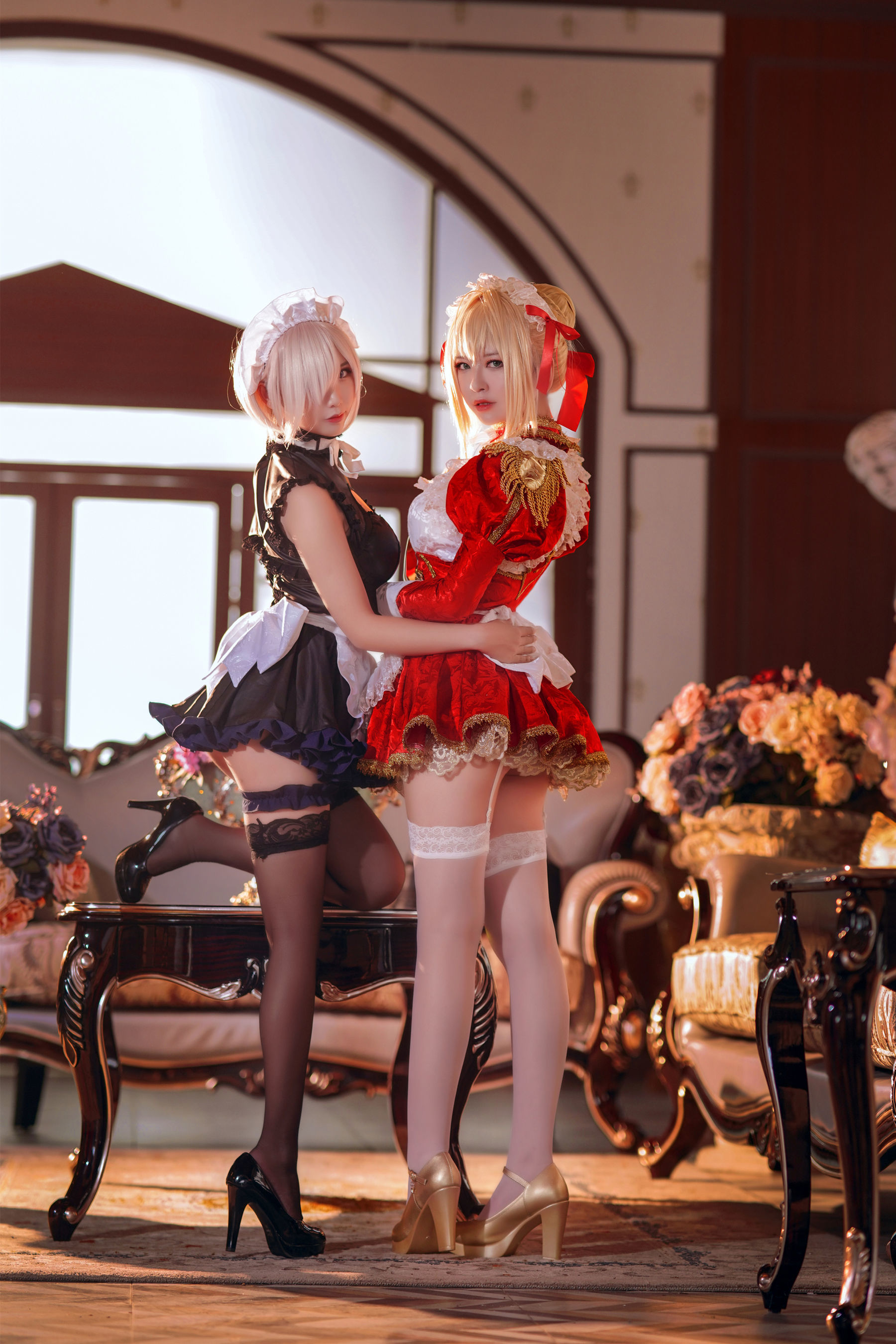 半半子&面饼仙儿 Claudius x Kyrielight Maid [22P]