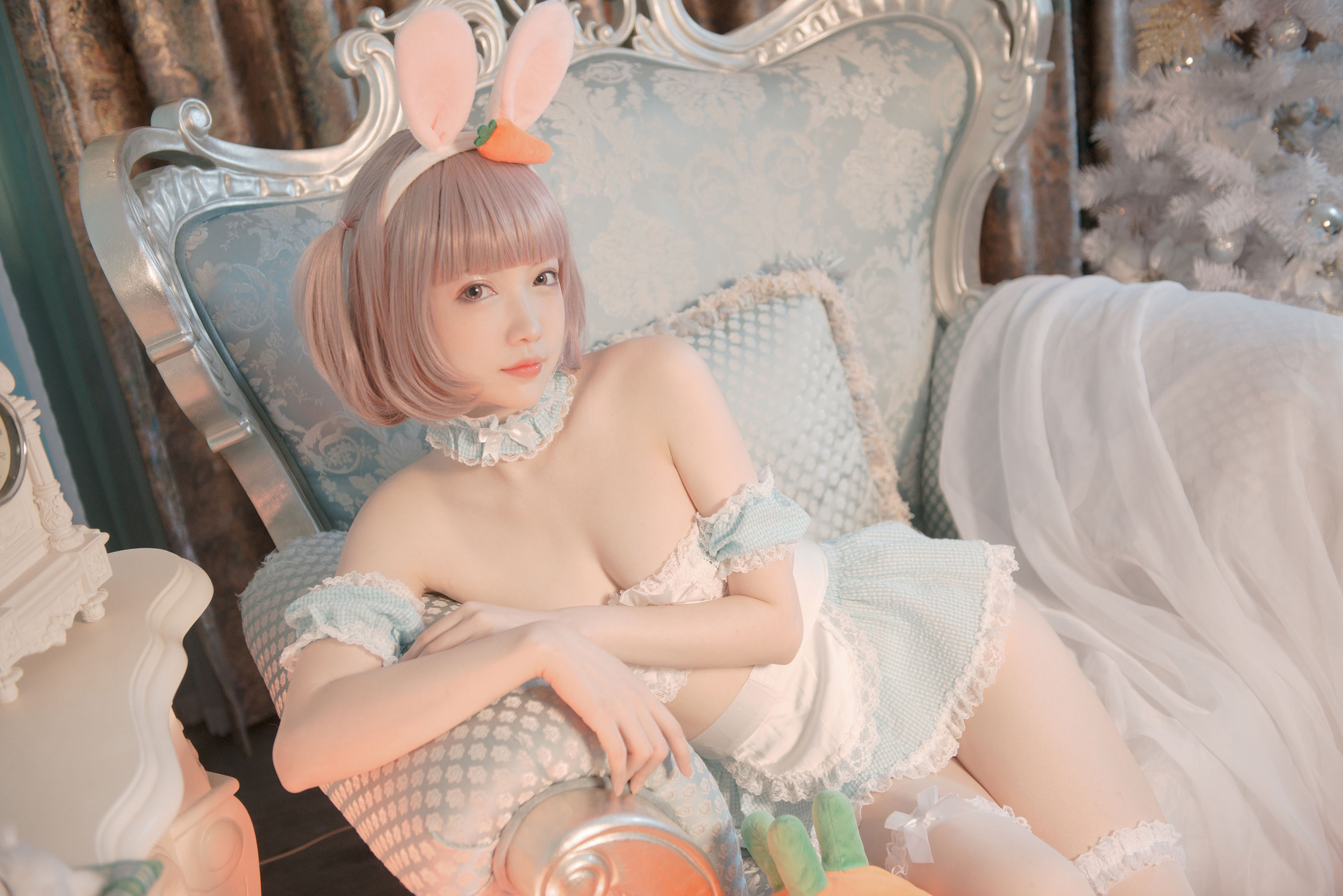 大胸萌妹妖少you1 – 雪兔 [11P]