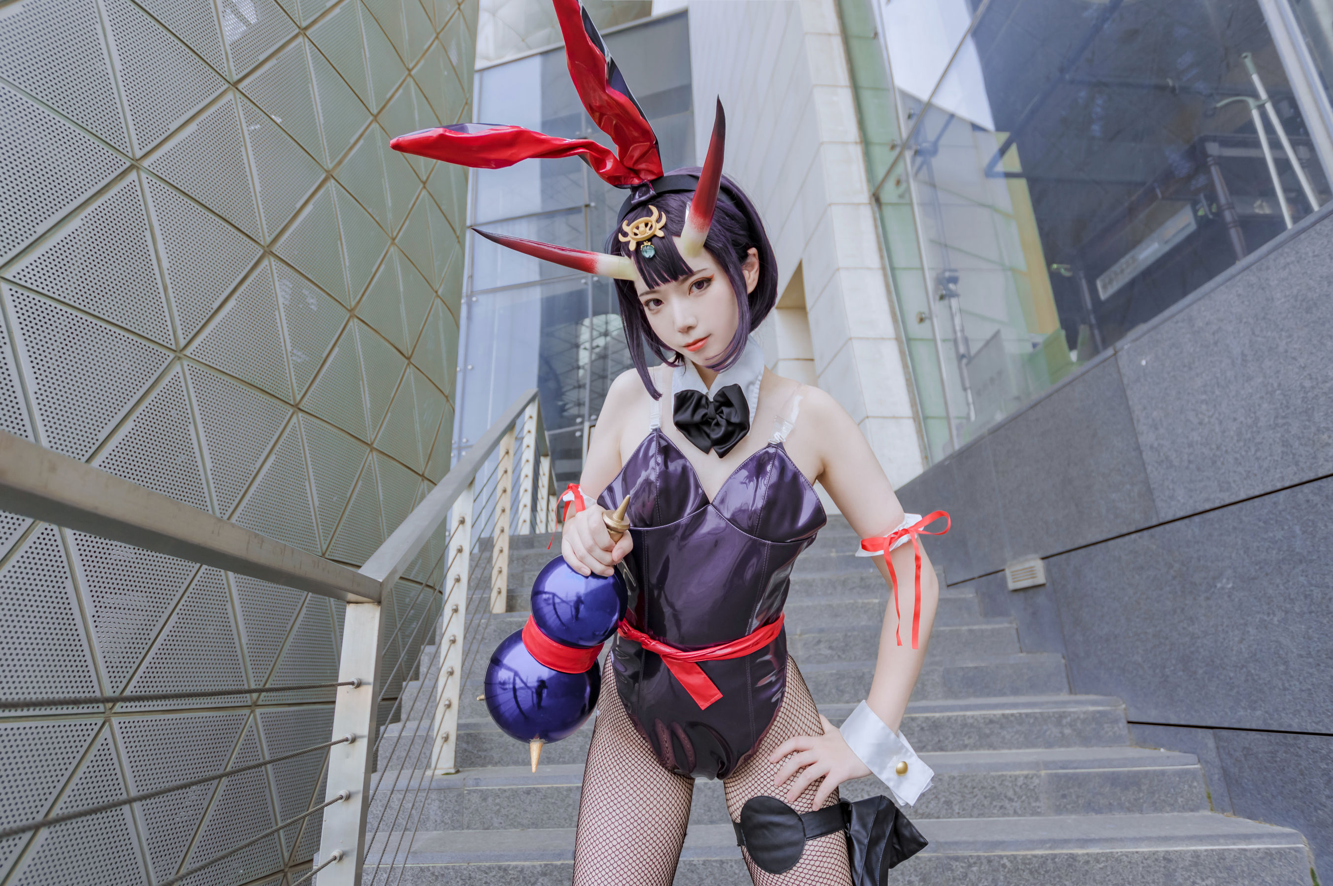 可爱妹子Fushii_海堂 – 酒吞兔女郎 [31P]