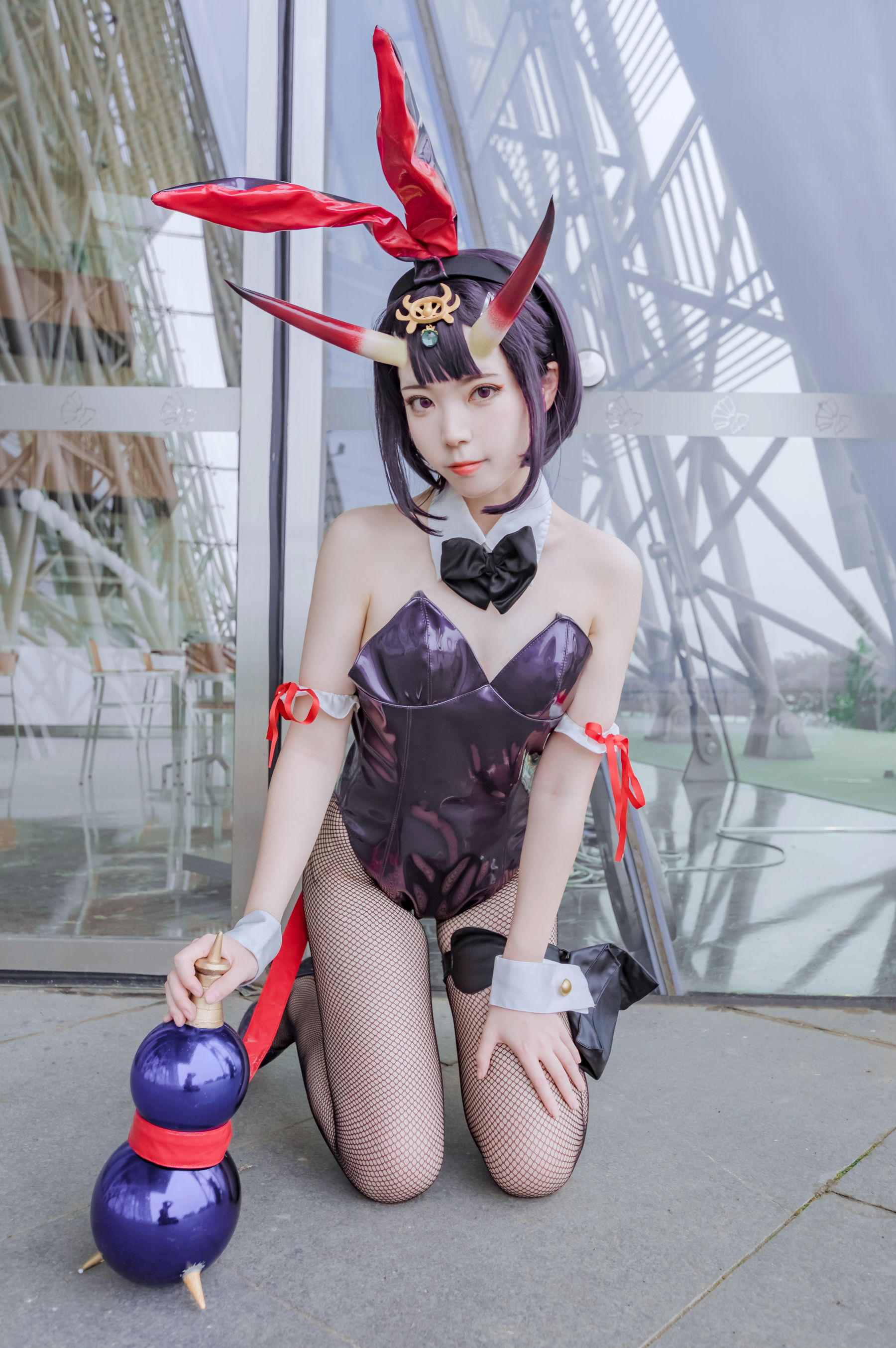 可爱妹子Fushii_海堂 – 酒吞兔女郎 [31P]