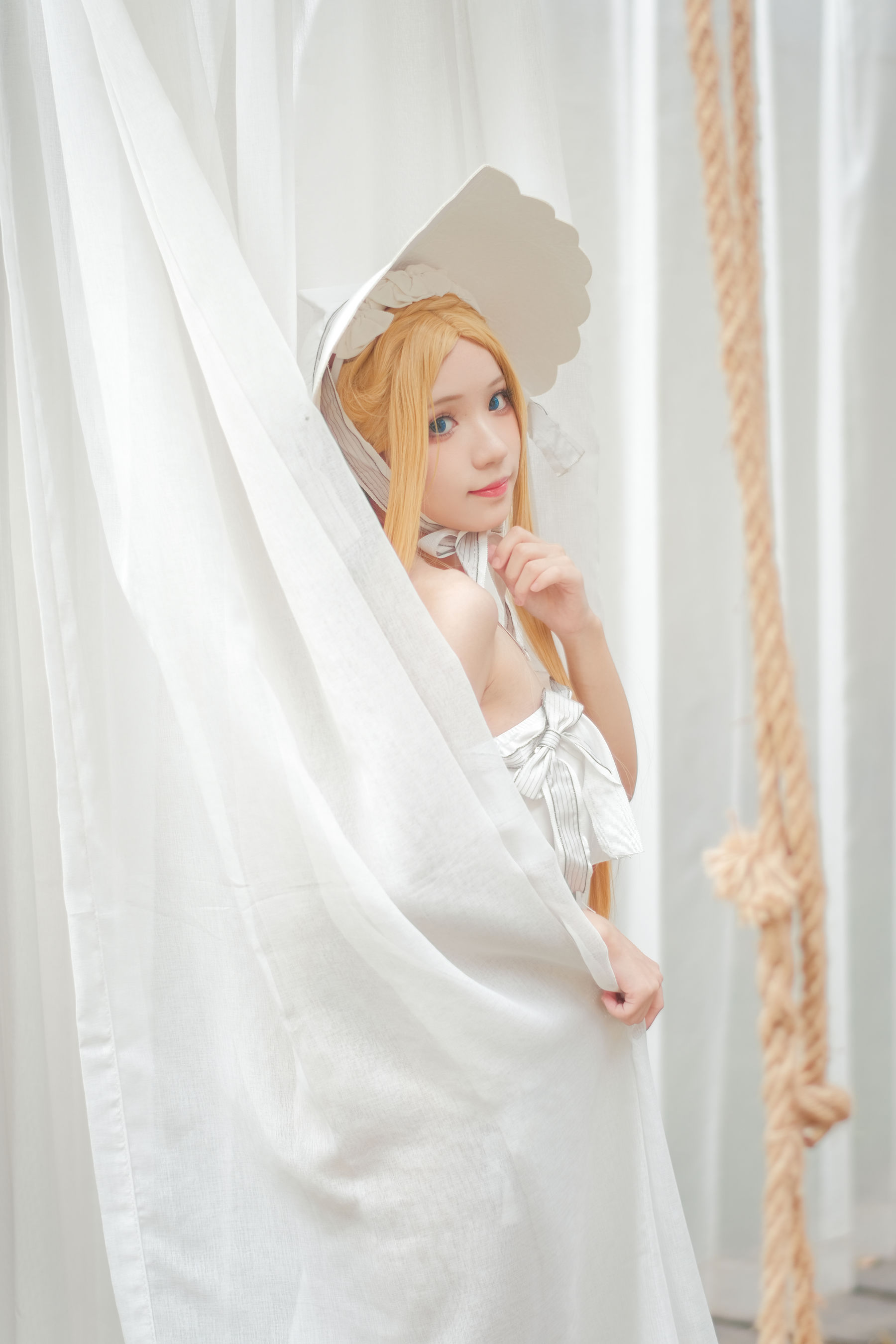 花柒Hana – 阿比泳装 [9P]